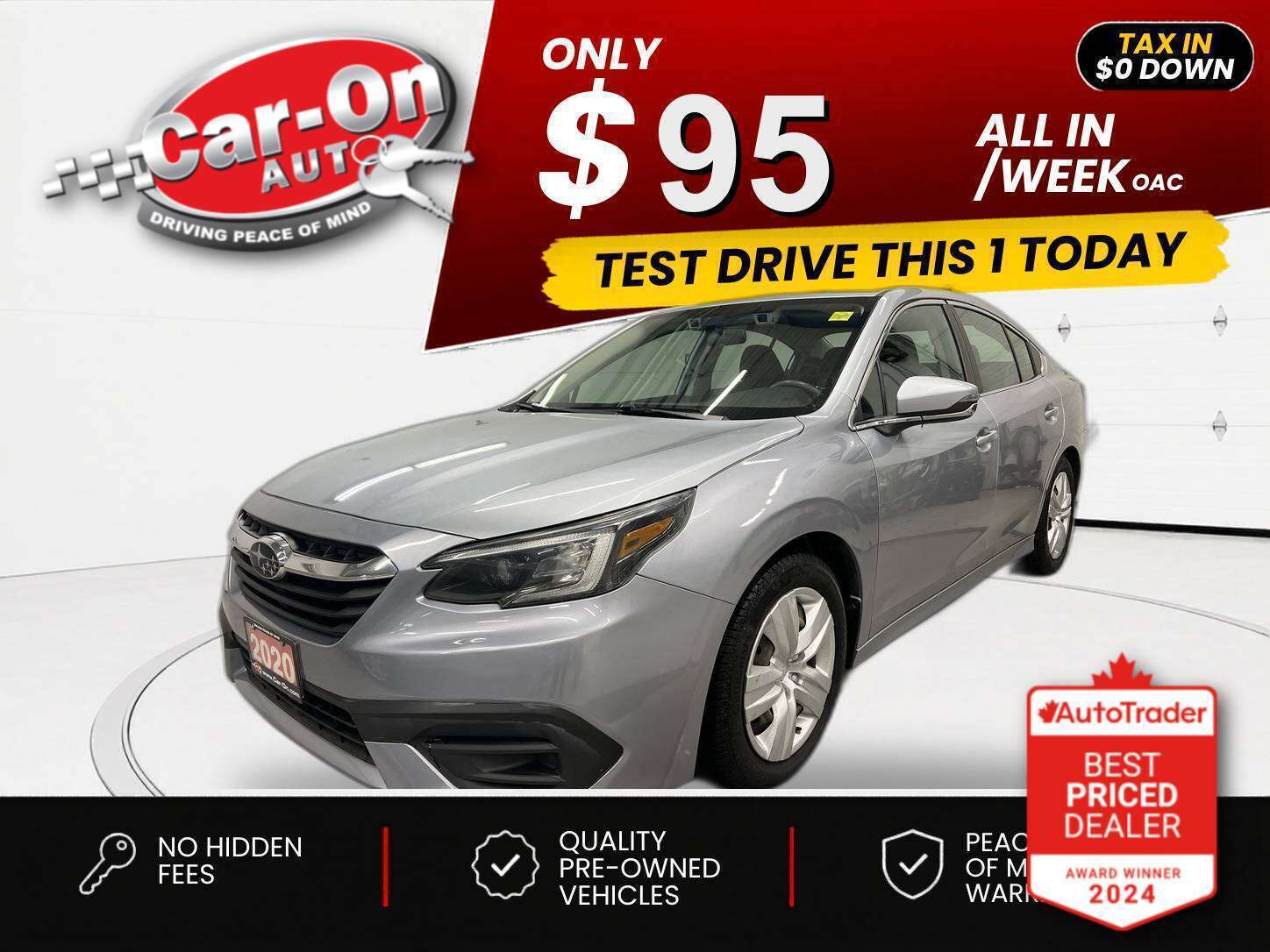 2020 Subaru Legacy 2.5i Convenience AWD