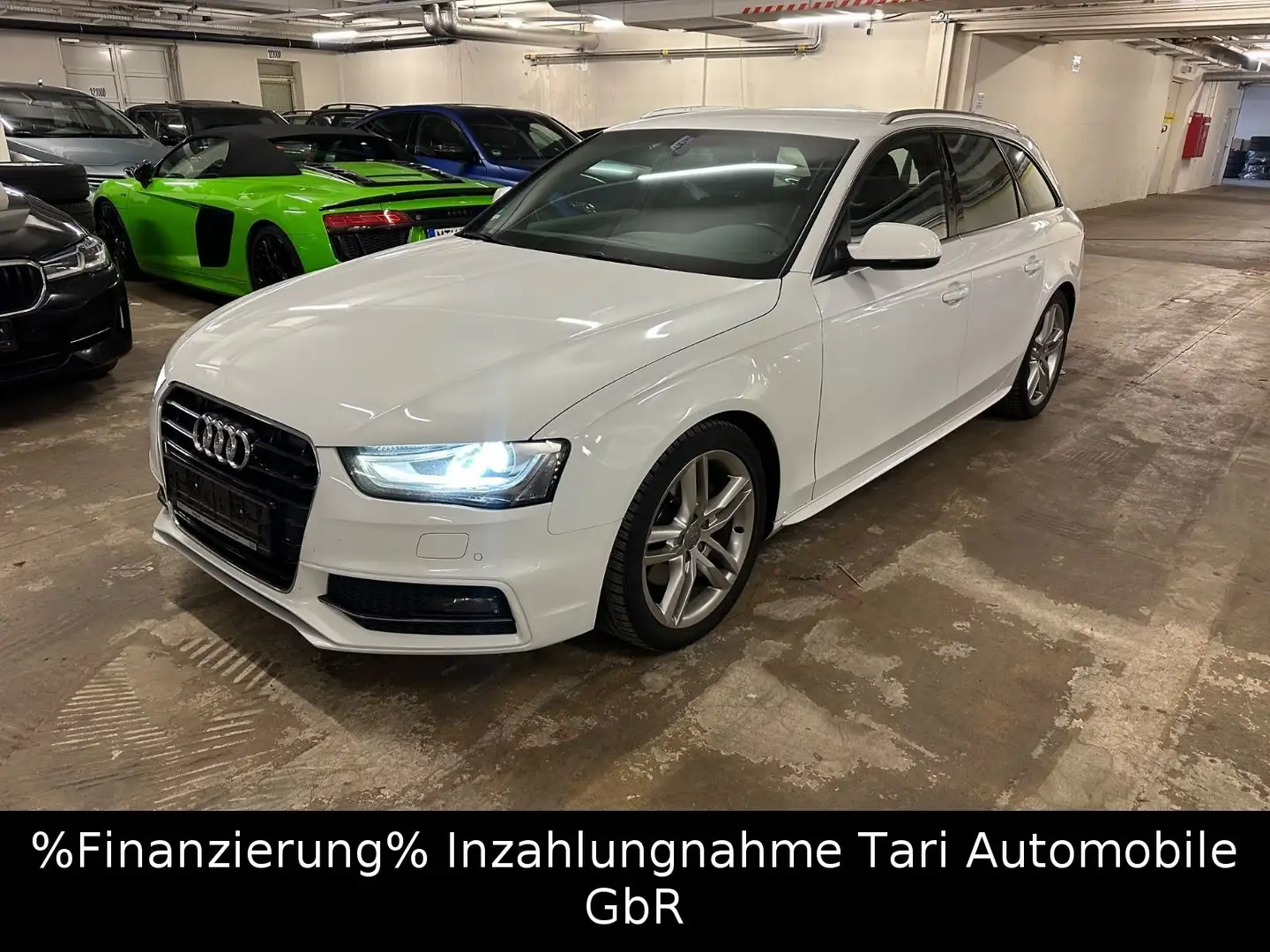 Audi A4 2.0 TDI Avant 3xS-Line Sportpaket Plus Keyles Weiß - 2
