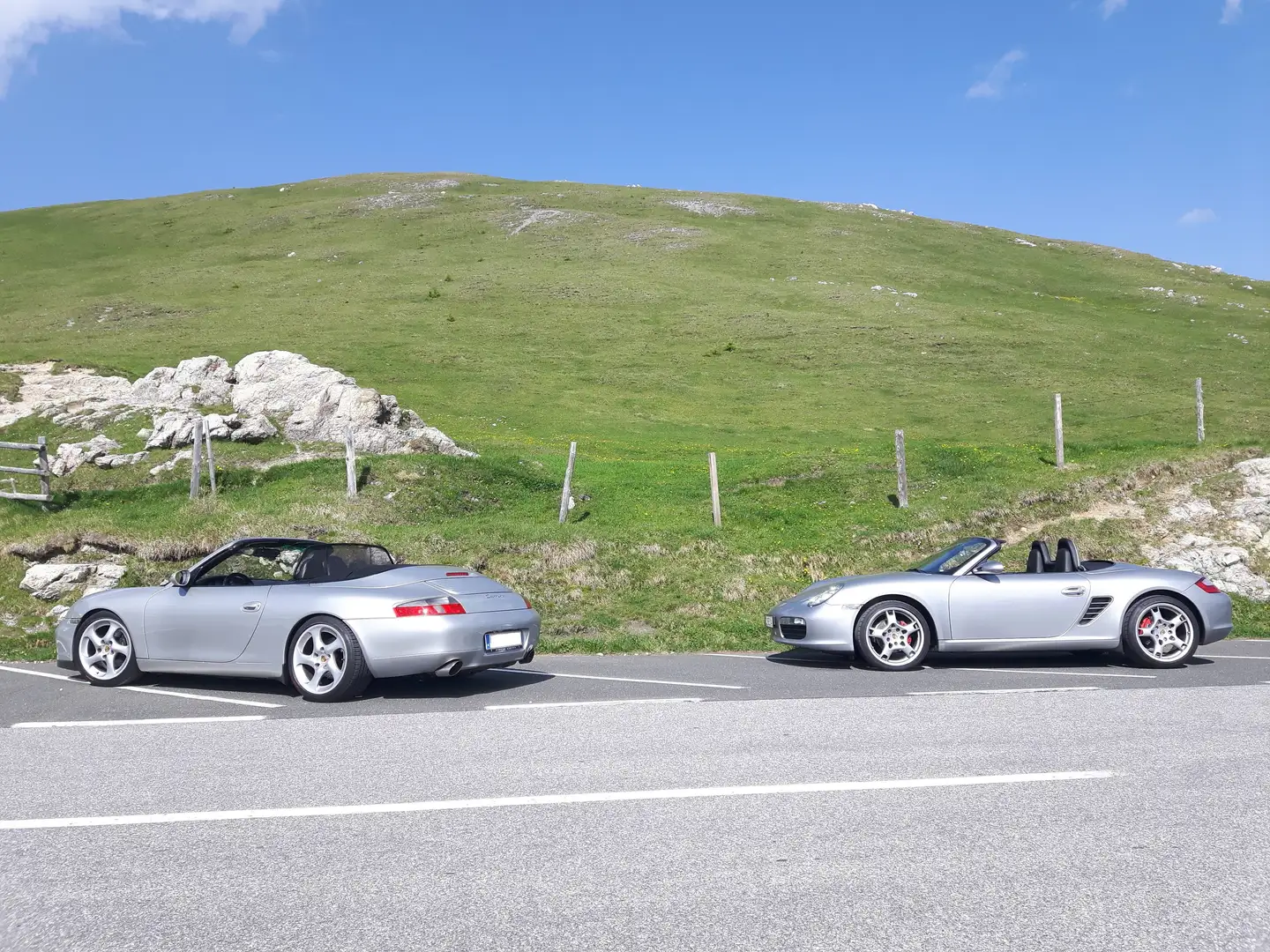 Porsche 996 911 Carrera Cabrio Silber - 2