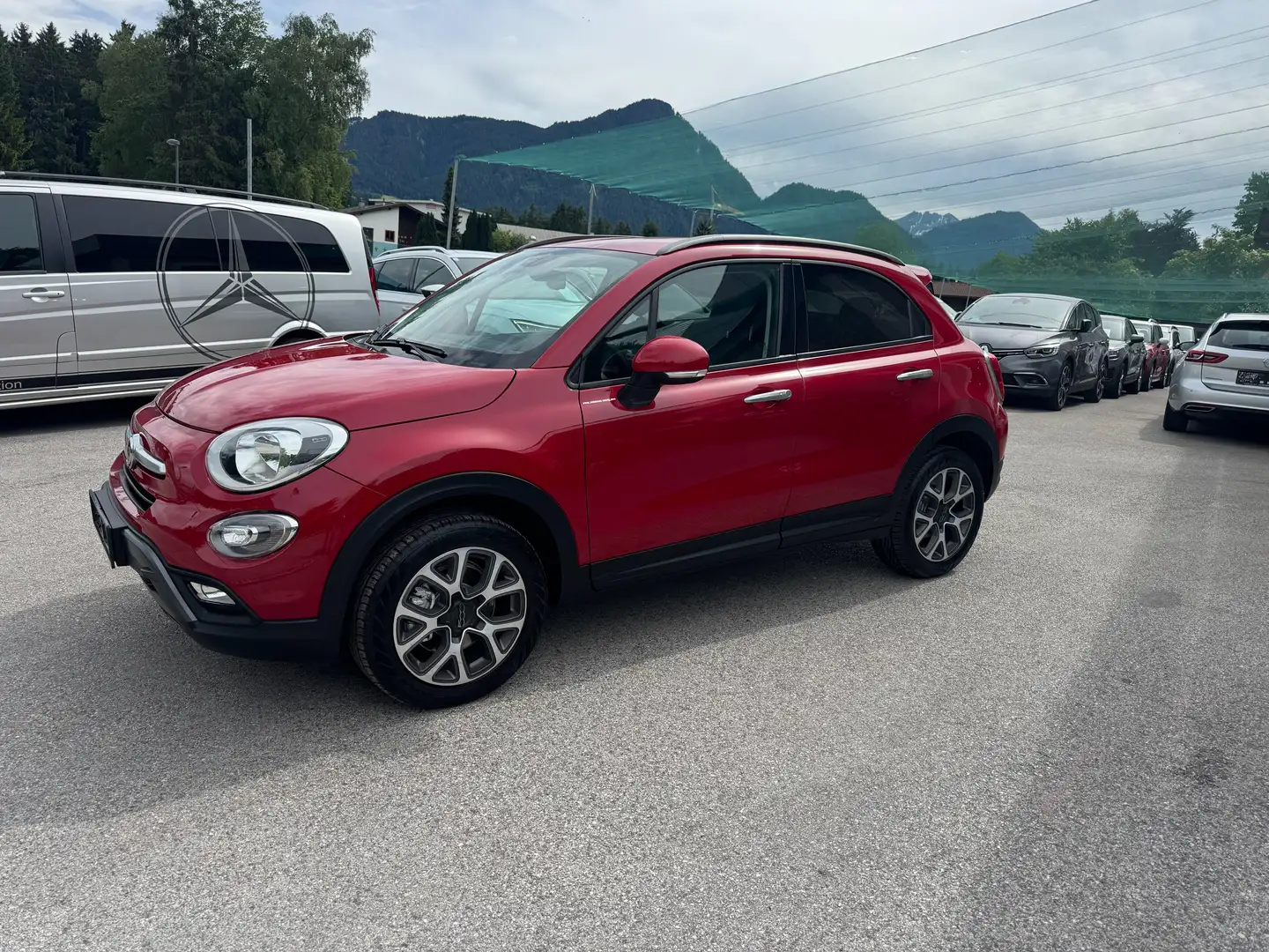 Fiat 500X Cross ALLRAD Rot - 2