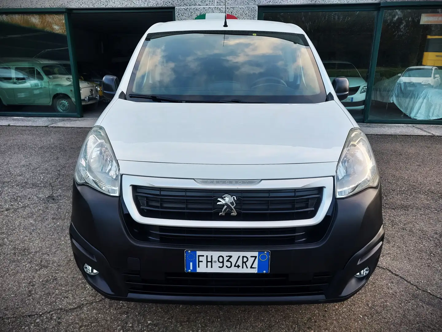 Peugeot Partner 1.6 Blue HDI 100CV Premium 3 POSTI Blanc - 2