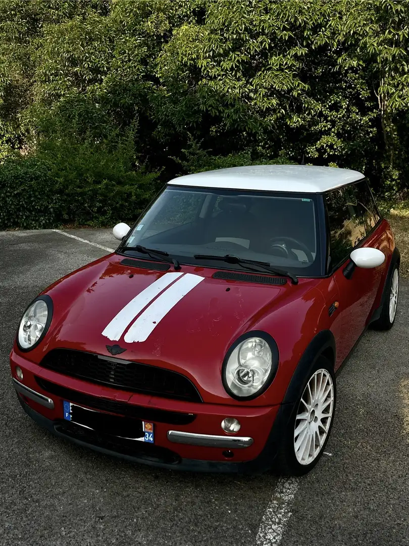 MINI Cooper 1.6i - 115 Rouge - 1