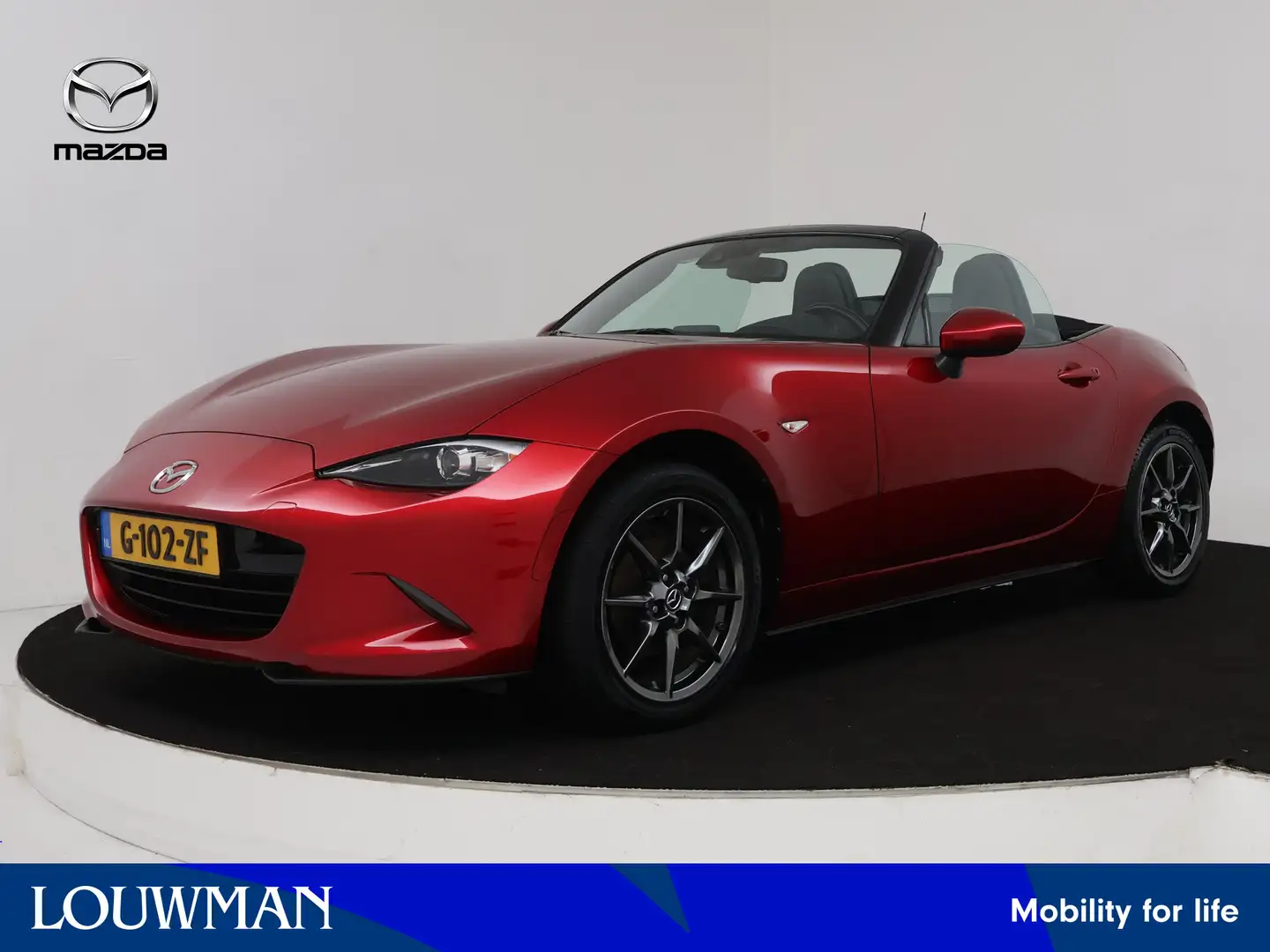 Mazda MX-5 1.5 SkyActiv-G 132 GT-M | Leder | Dealer onderhoud Rood - 1