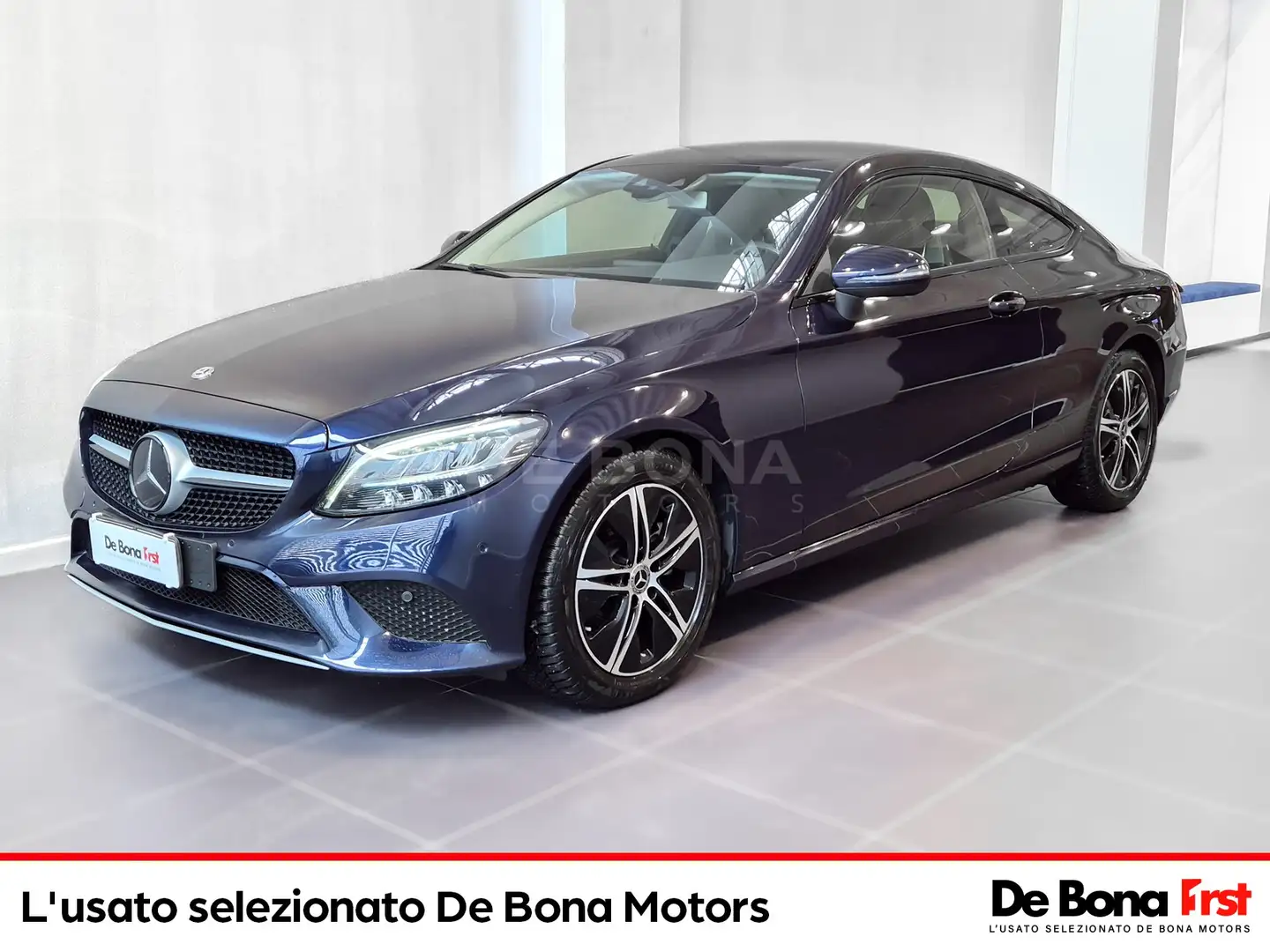 Mercedes-Benz C 220 coupe 220 d executive auto Niebieski - 1