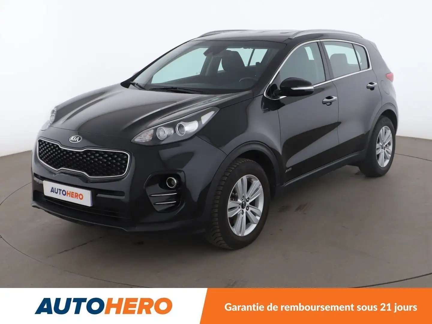 Kia Sportage 2.0 CRDi Active 4WD Noir - 1