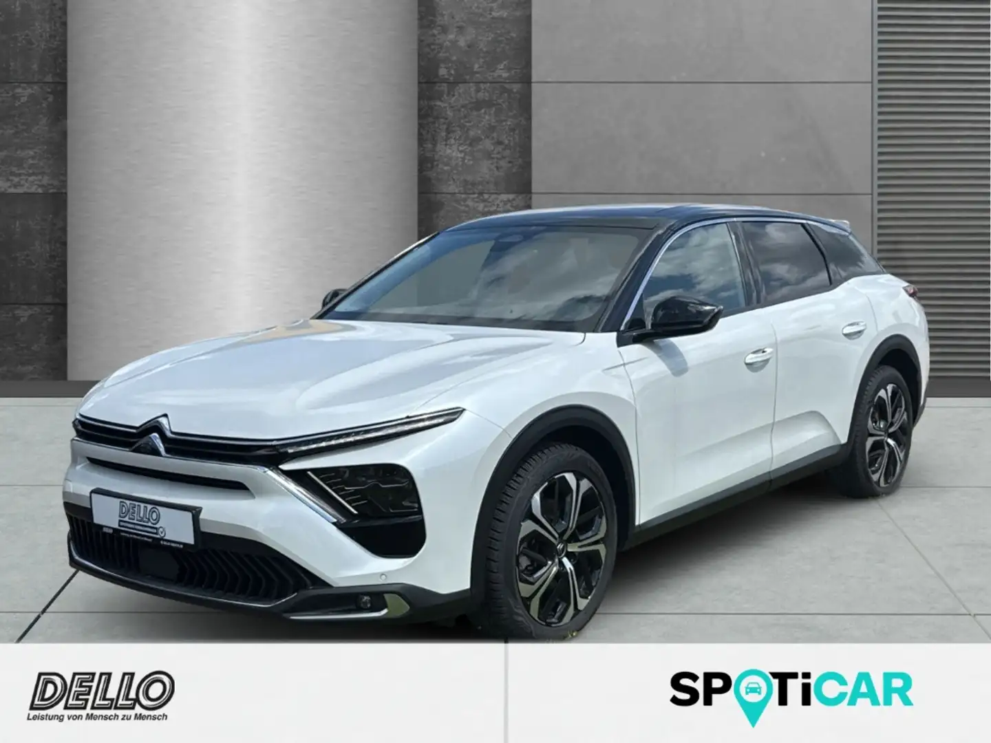 Citroen C5 X Shine Pack PureTech 180 1.6 HUD El. Panodach Navi Weiß - 1