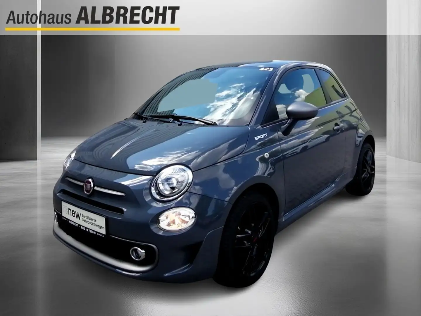 Fiat 500 Sport 1.0 M-Hybrid Gris - 1