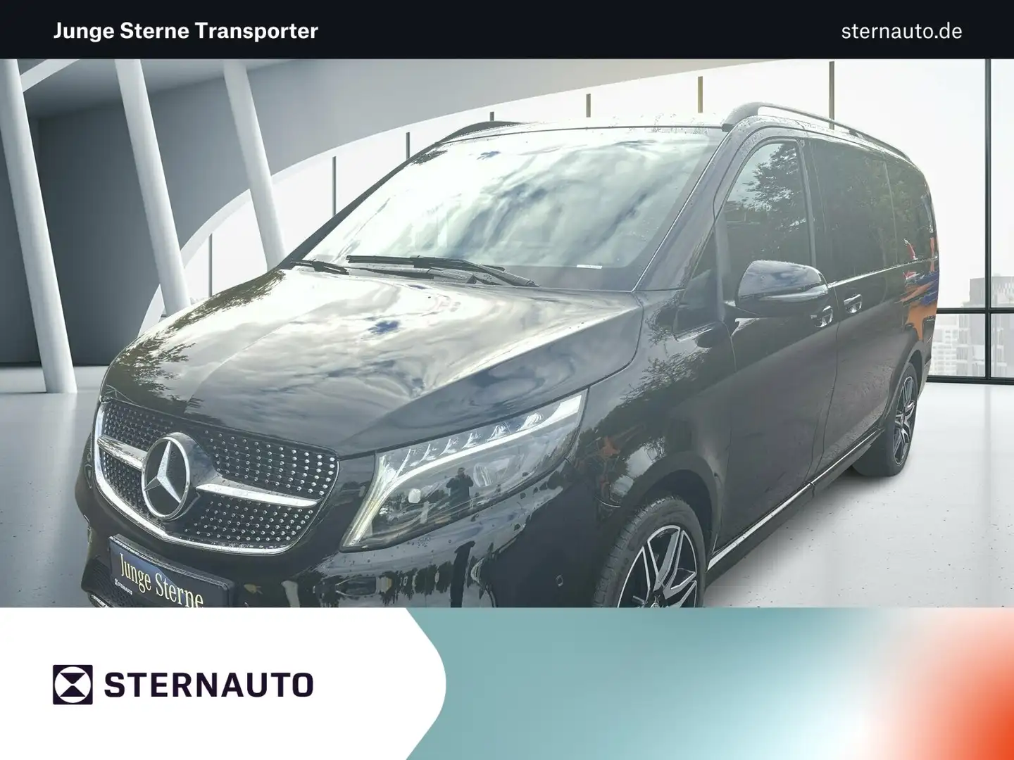 Mercedes-Benz V 300 V 300 d 4MATIC EXCLUSIVE EDITION Lang  AMG Line Schwarz - 1