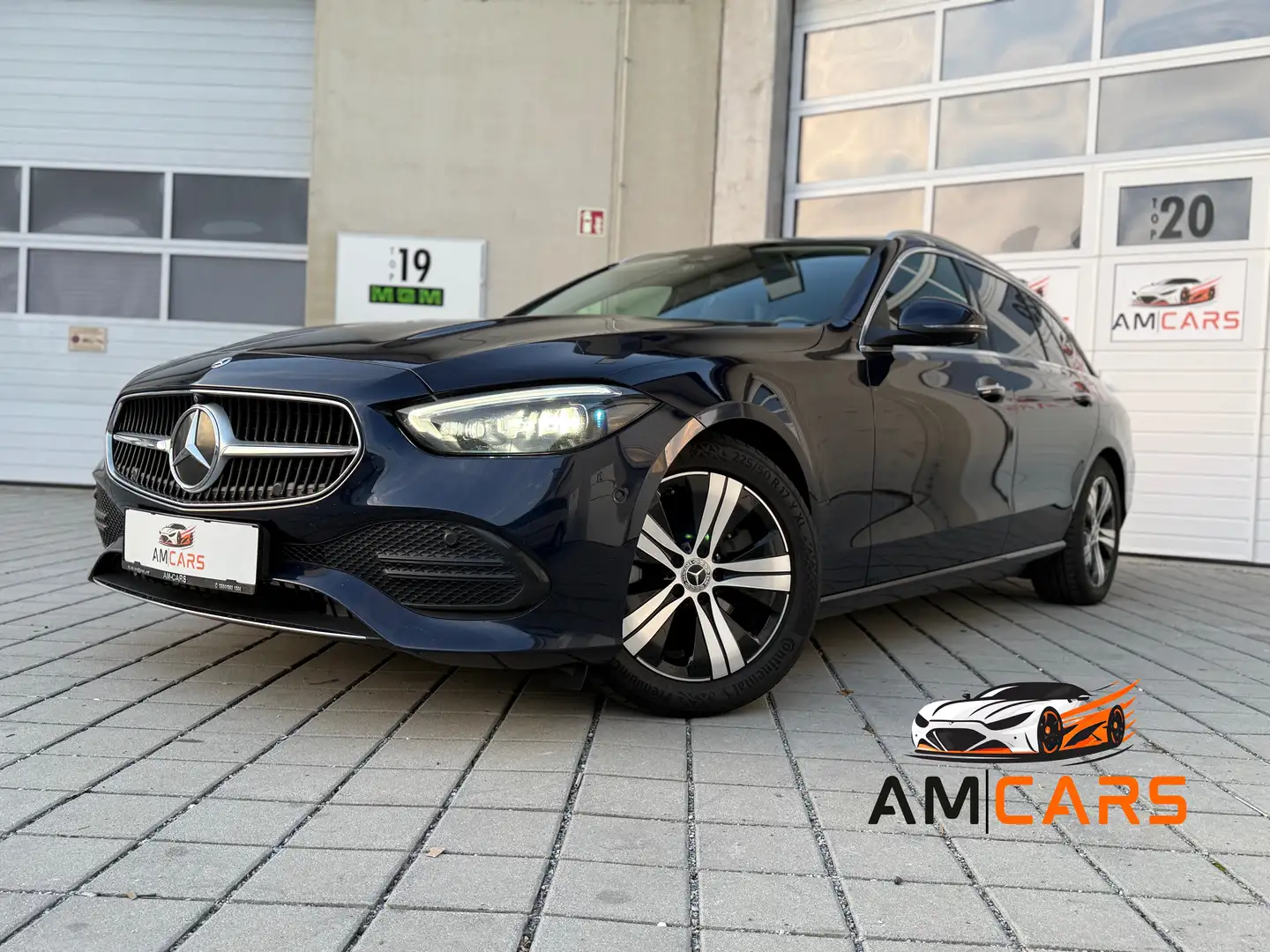 Mercedes-Benz C 220 C 220d T Aut. Avantgarde AMG Line Exterieur Blau - 1