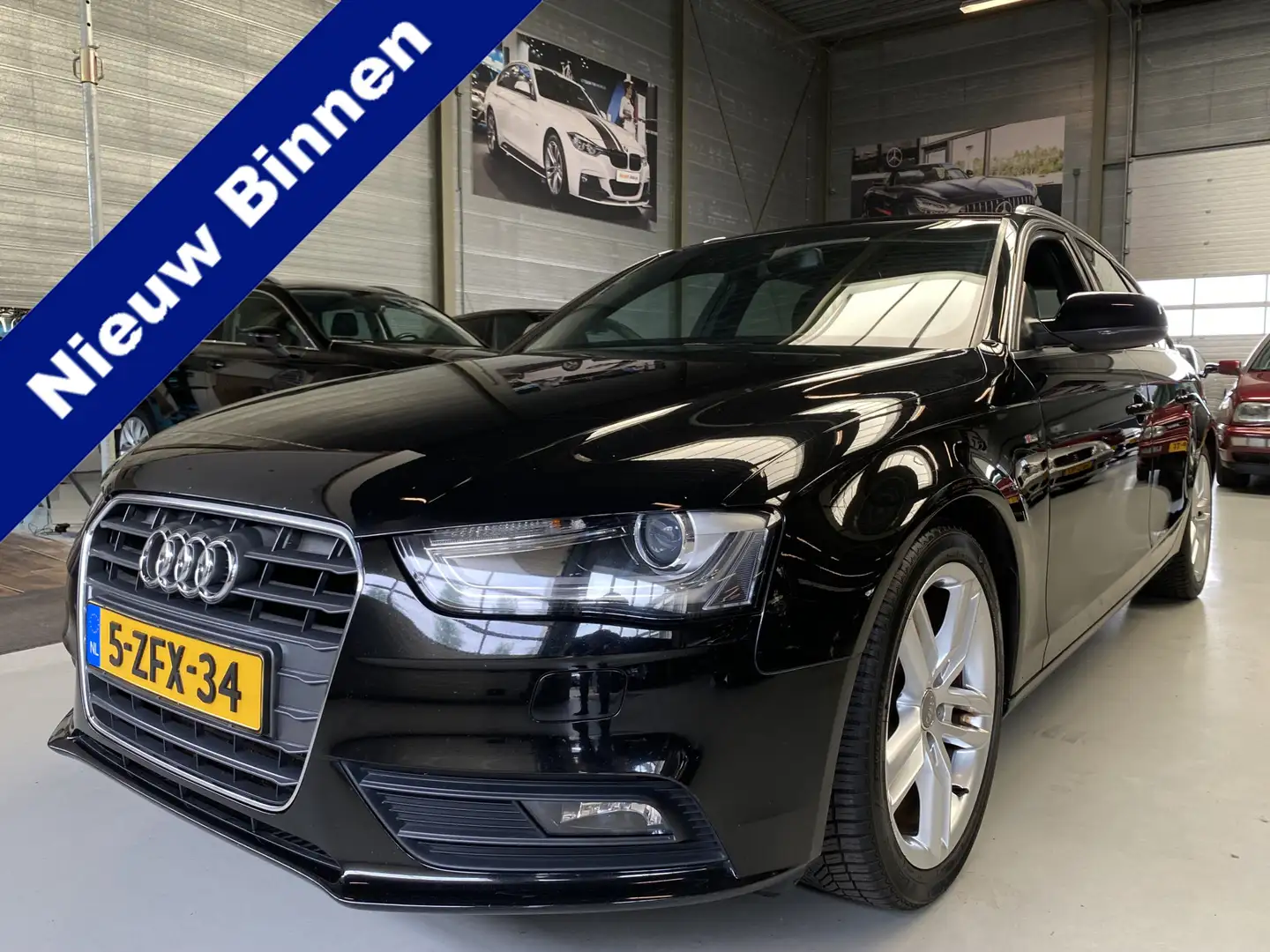 Audi A4 Avant 2.0 TDI Pro Line Clima, Parkeersensoren, Tre Zwart - 1