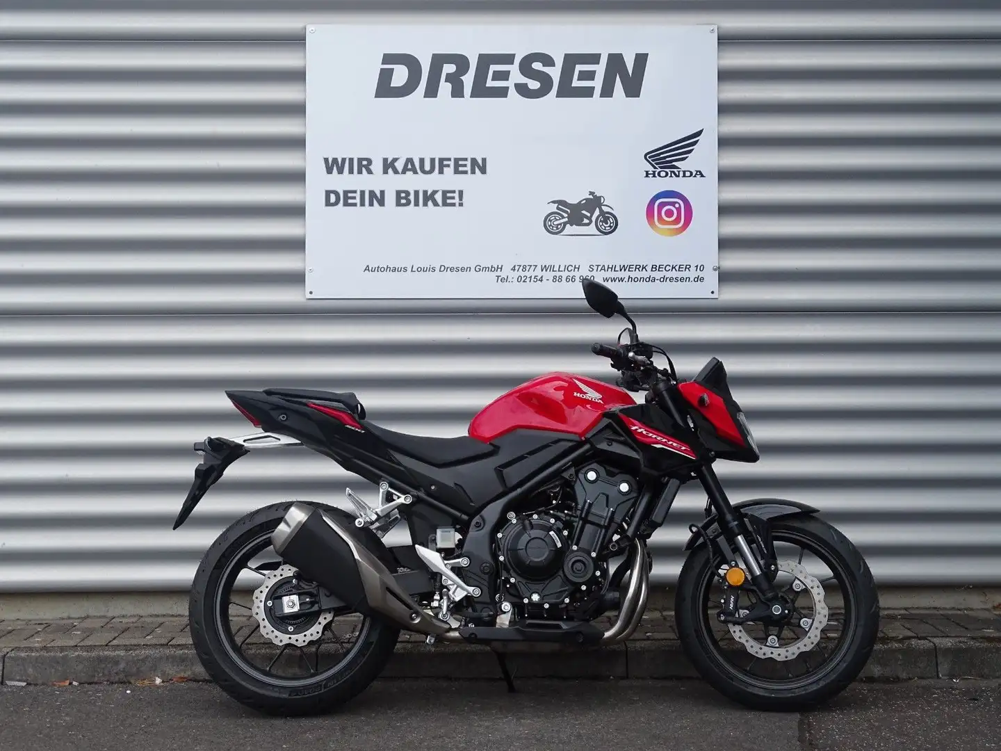 Honda CB 500 Hornet ABS * 6 Jahre Garantie * Rojo - 1