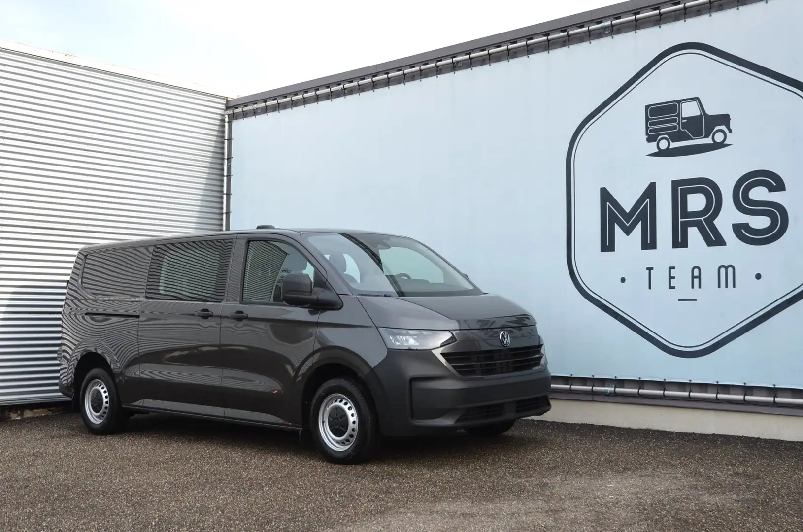 Volkswagen T7 Transporter -Dubbelcabine- L2- 150Pk- Carplay-Nieuw- 36500+BTW Gris - 1