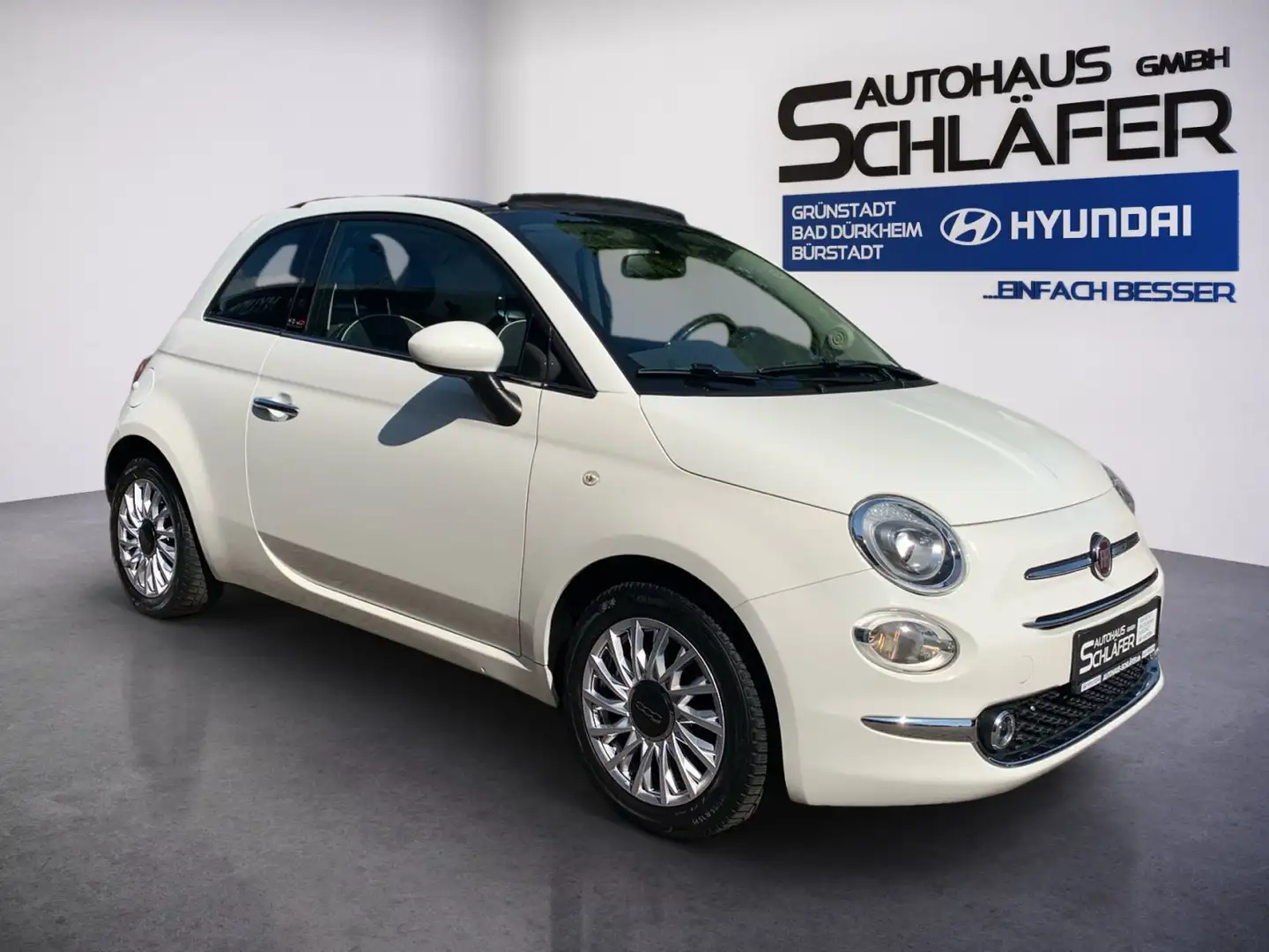 Fiat 500 C 0.9 TwinAir Lounge Weiß - 2