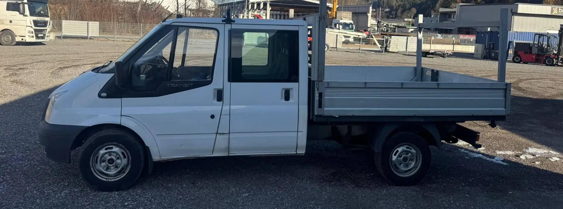 Ford Transit PRITSCHE DOKA 300M/74KW Weiß - 2