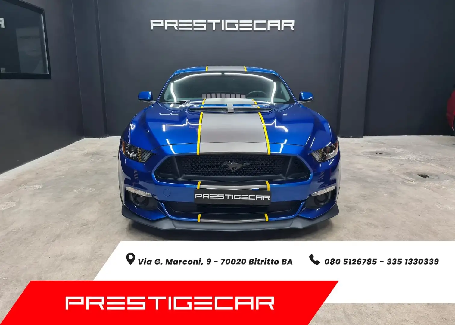 Ford Mustang 5.0 GT AUTO ROUSH PREMIUM Azul - 2