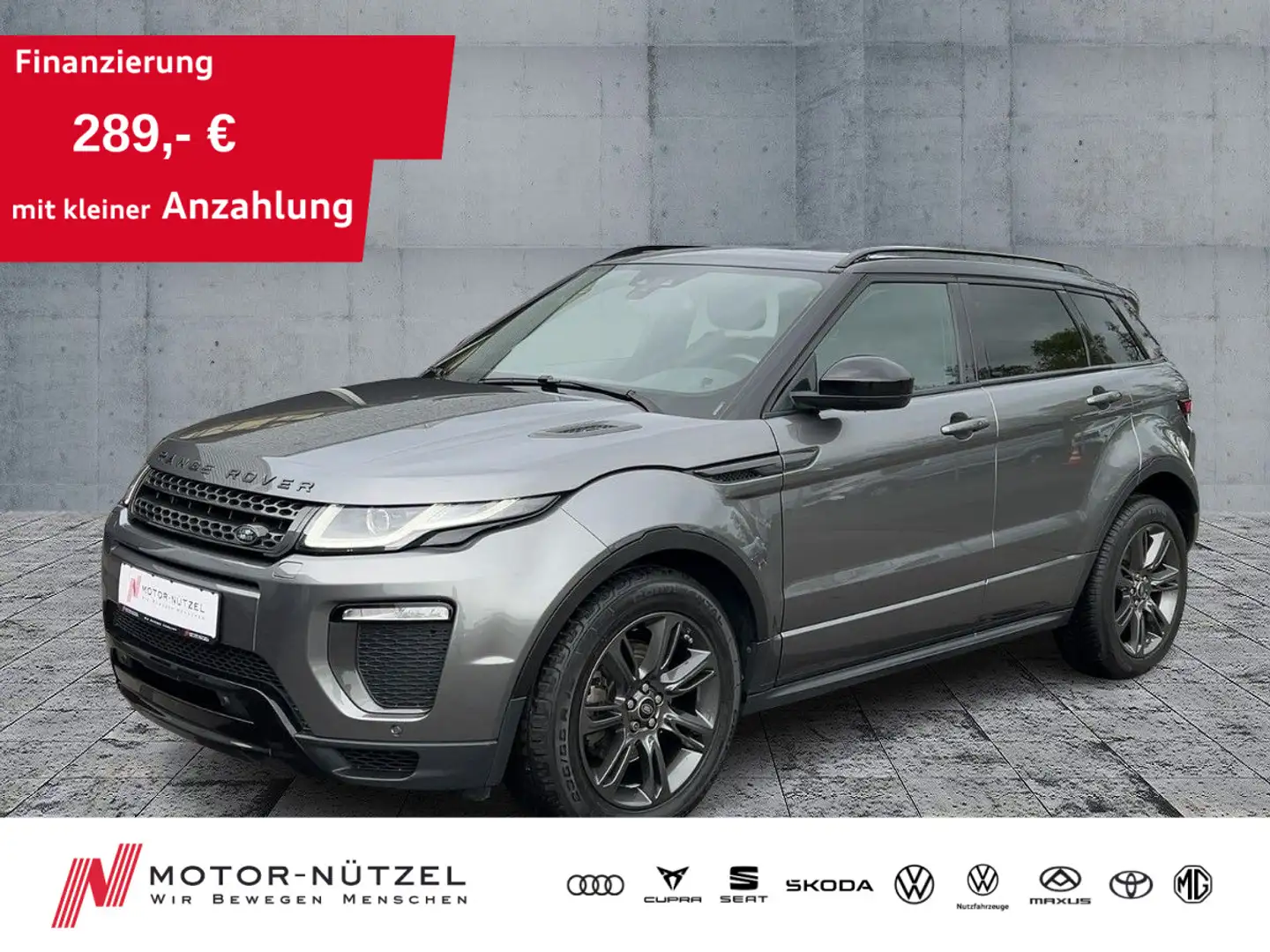 Land Rover Range Rover Evoque 2.0 TD4 SE Bi-XEN+NAV+SHZ+19" Grigio - 1