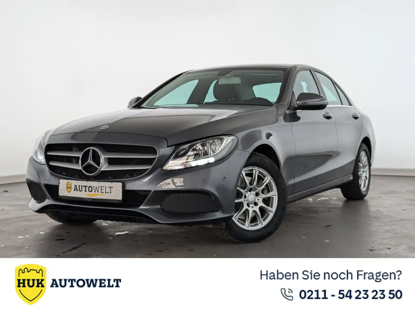 Mercedes-Benz C 220 C 220 d PDC+SHZ+TEMP+SPORTFAHRWERK+ Gris - 1