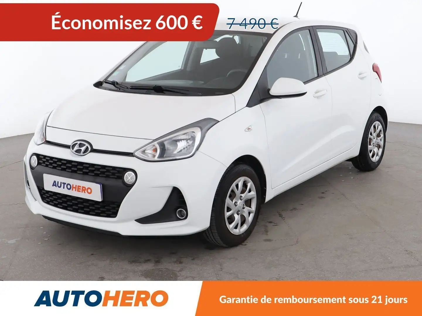 Hyundai i10 1.0 Intuitive Blanc - 1