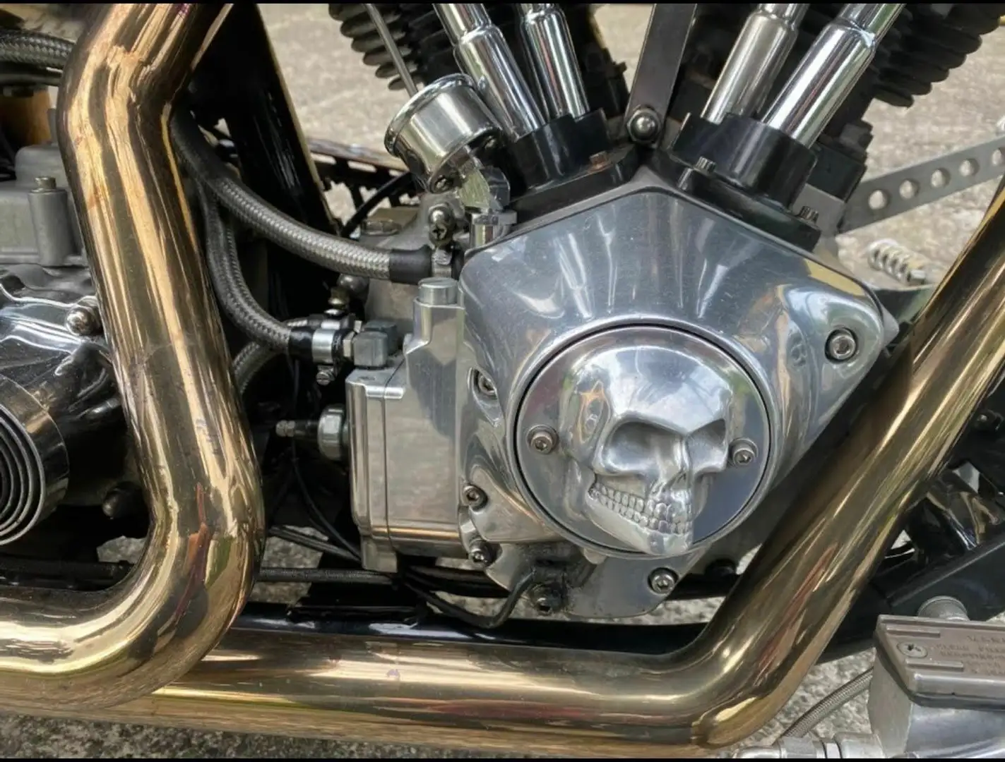 Harley-Davidson Custom Bike Shovelhaed Rot - 2