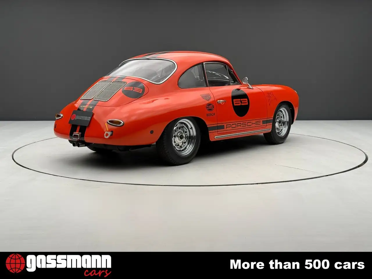 Porsche 356 1600 Rennwagen / Rallye Auto, foto 8