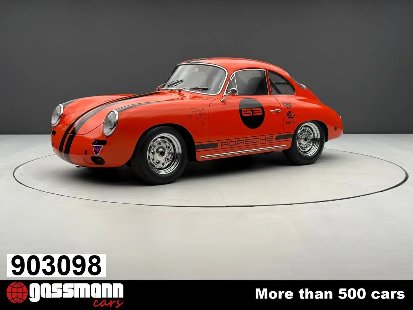 Porsche 356 1600 Rennwagen / Rallye Auto Oranj - 1