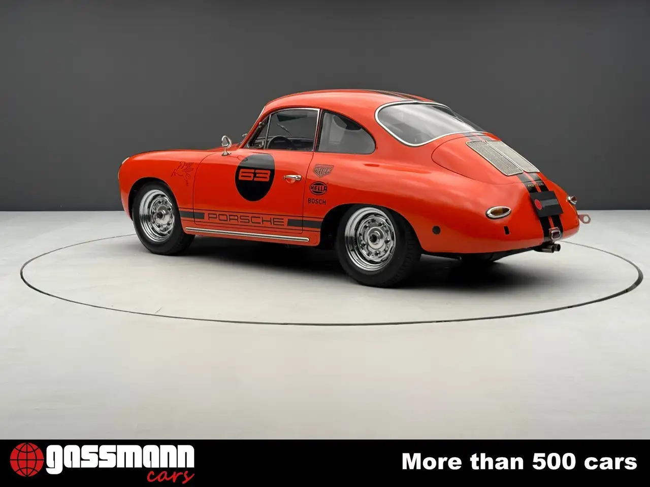 Porsche 356 1600 Rennwagen / Rallye Auto, foto 6