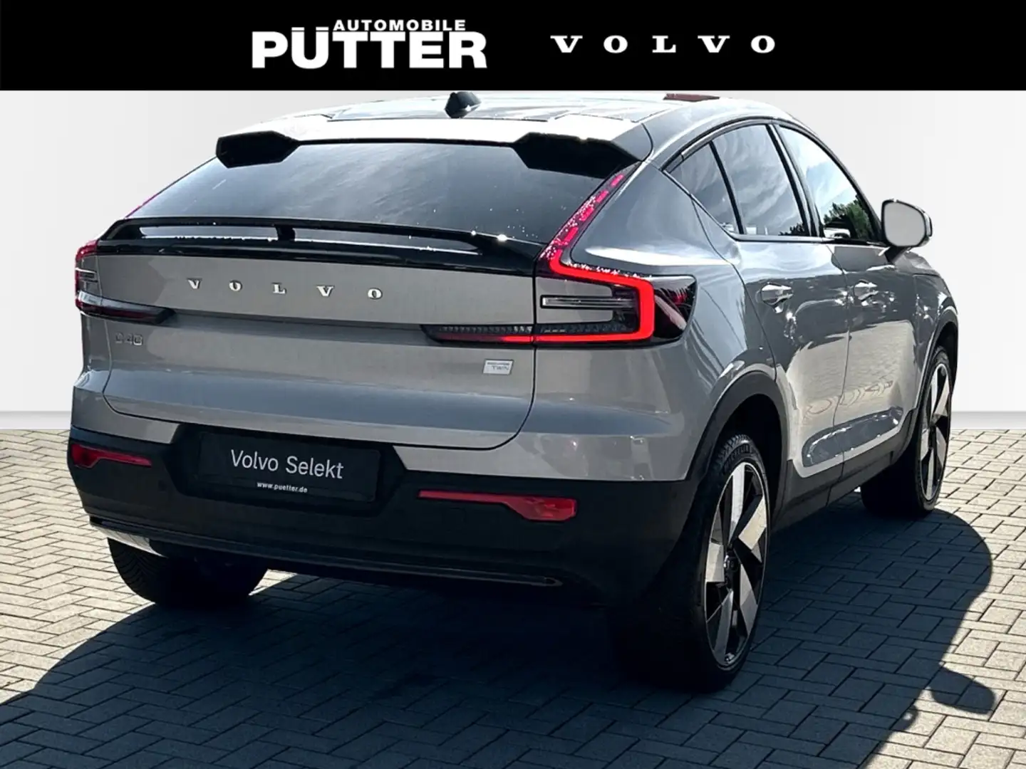 Volvo C40 Recharge Twin AWD Pure Electric Ultimate 20'' Allw Silber - 2