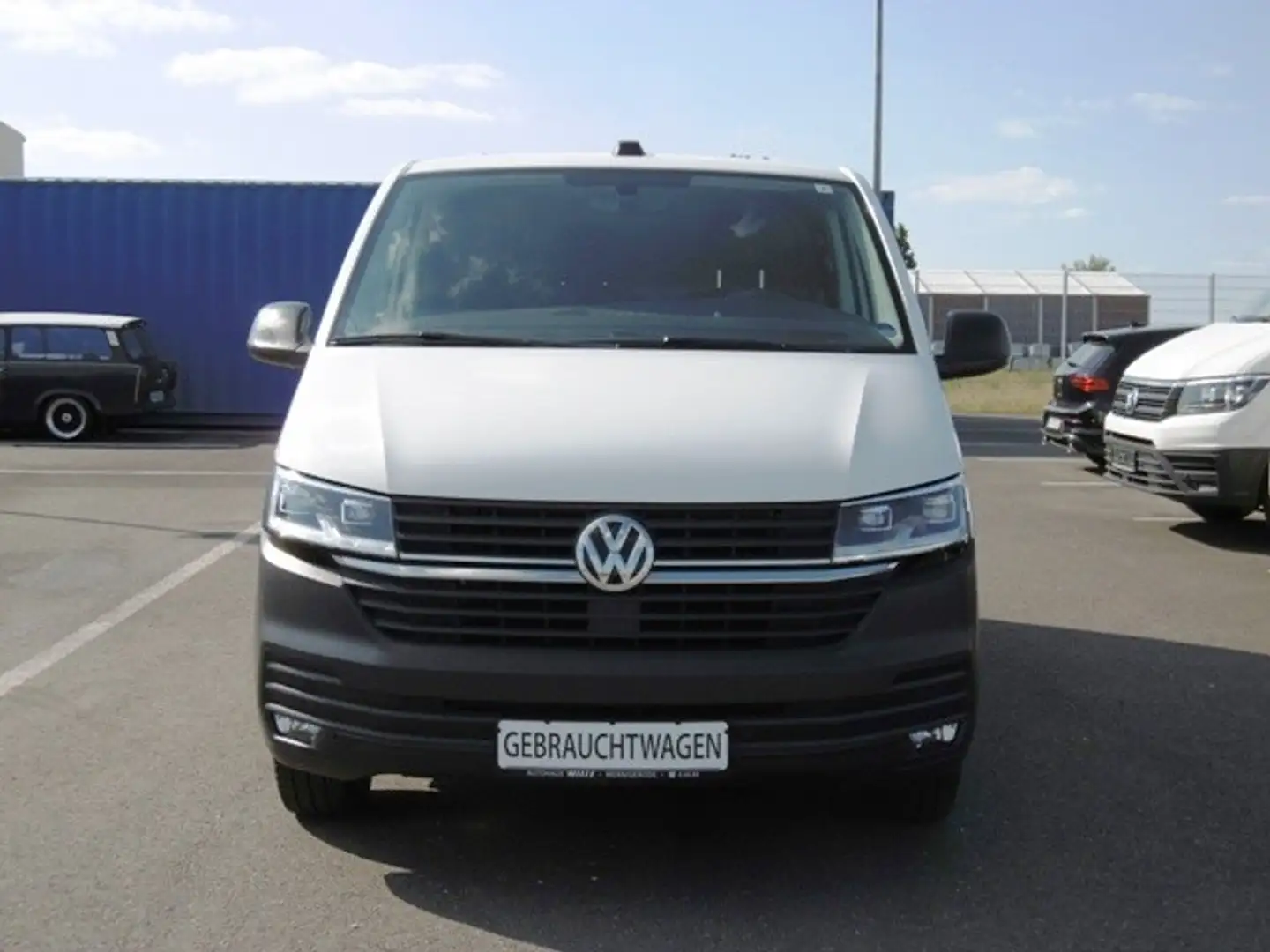 Volkswagen T6.1 Transporter 2.0 TDI Transporter Kasten kurzer Radstand Klima Blanc - 2