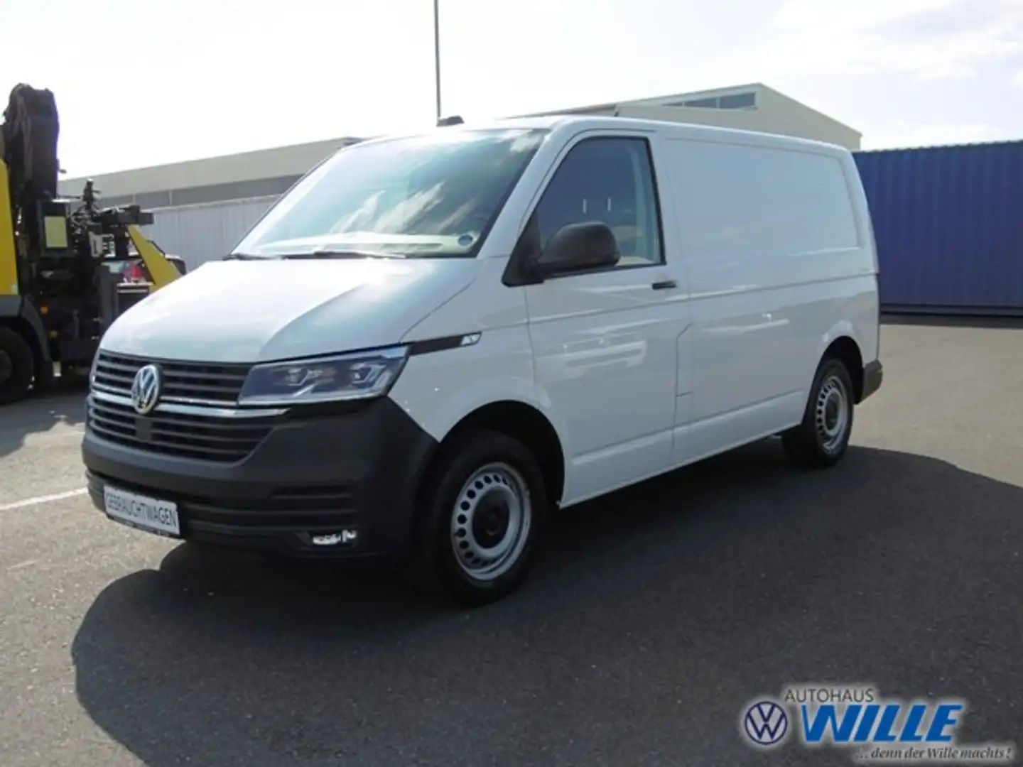 Volkswagen T6.1 Transporter 2.0 TDI Transporter Kasten kurzer Radstand Klima Blanc - 1