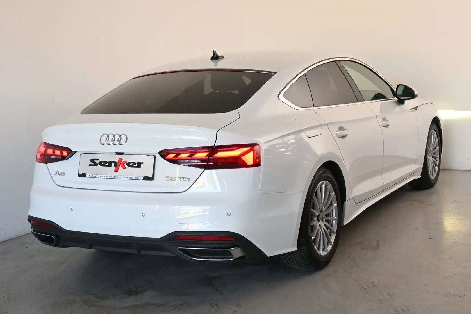 Audi A5 35 TDI Weiß - 2