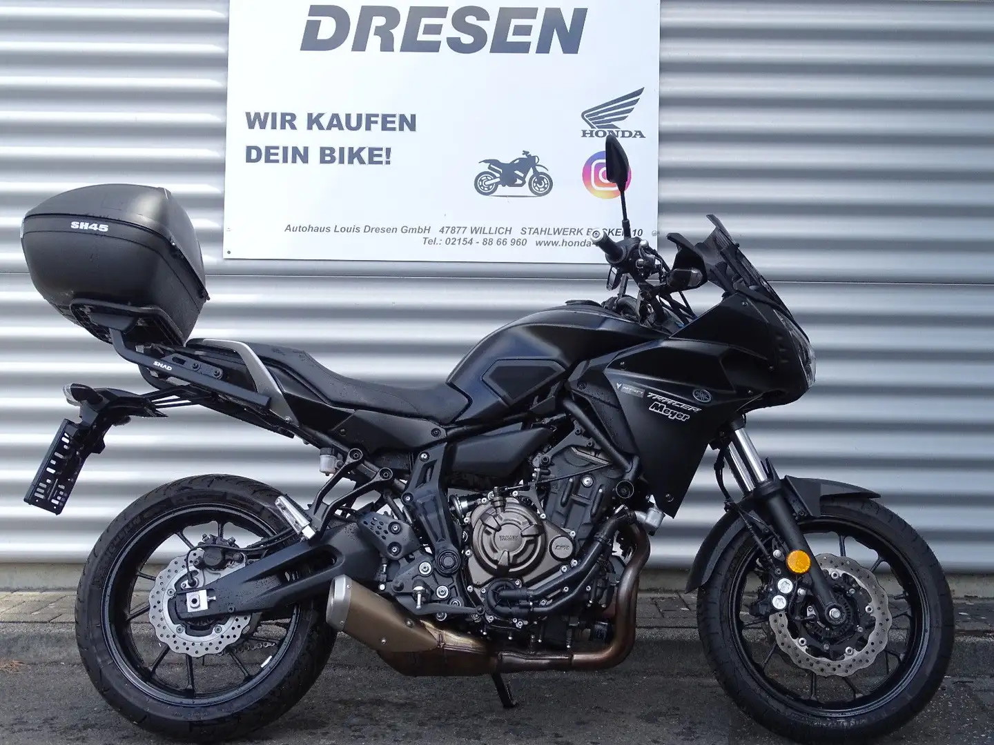 Yamaha MT-07 Tracer ABS * Topcase * Чорний - 1