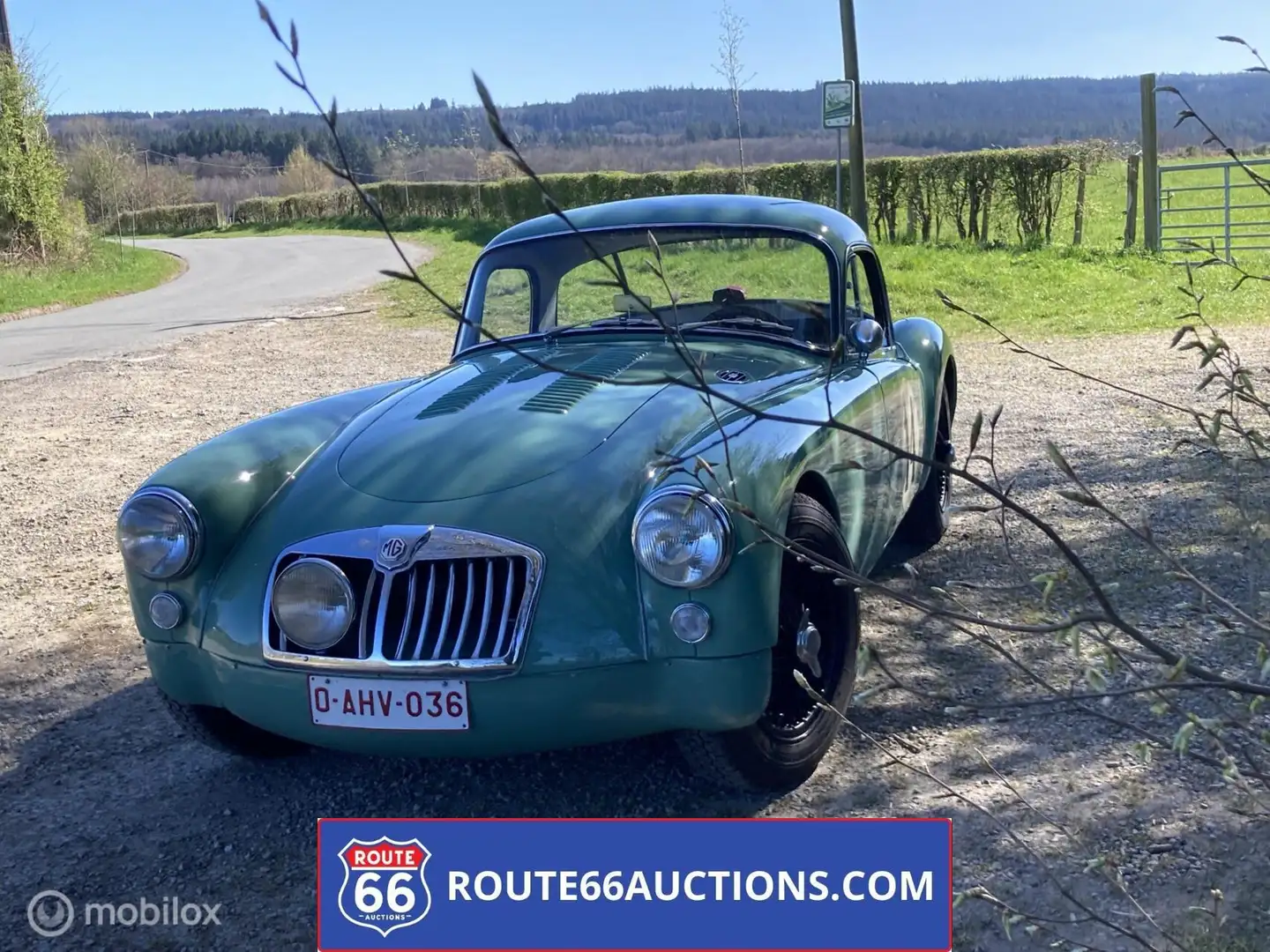 MG MGA Coupé - 1960 | Route 66 Auctions Zelená - 2