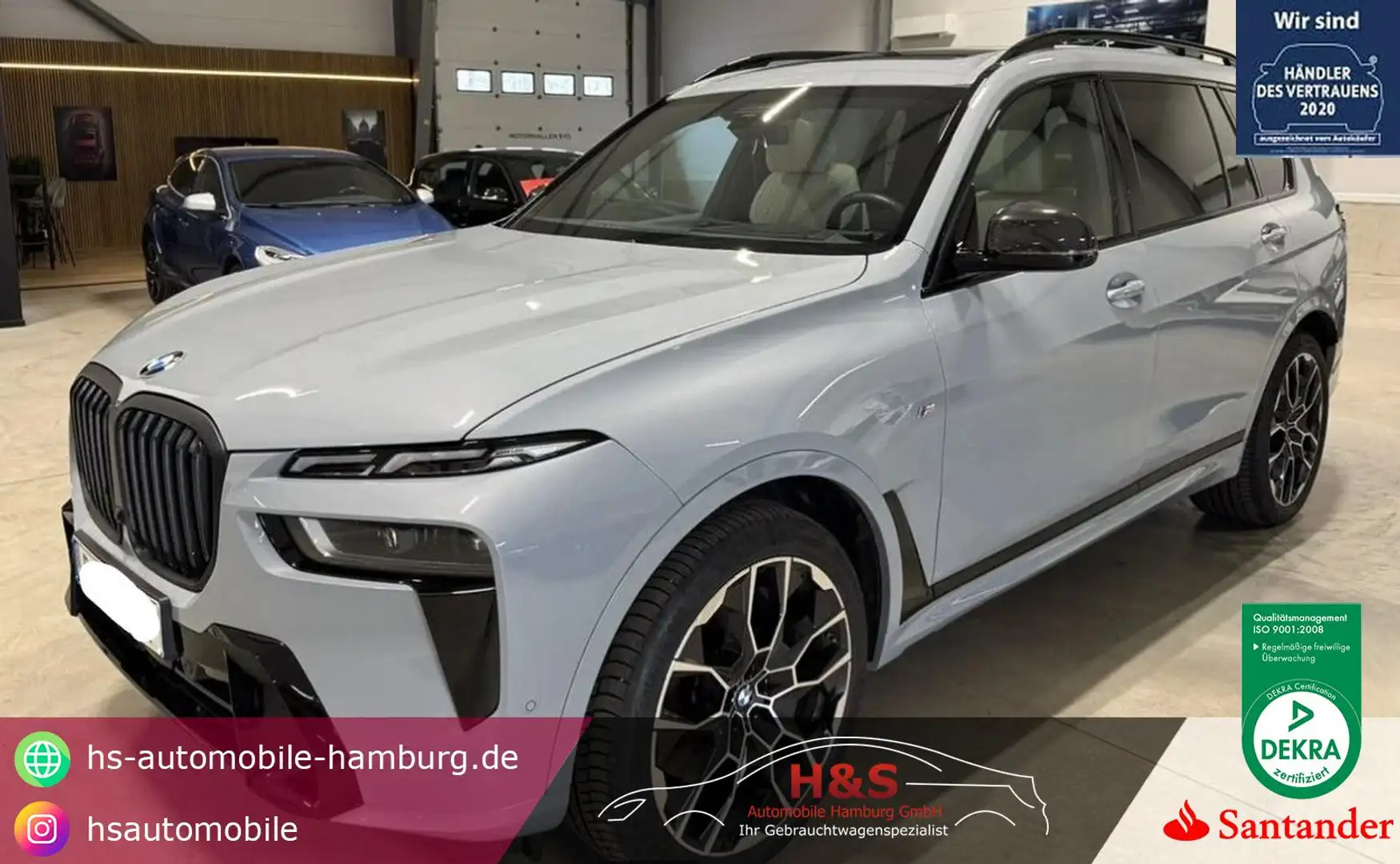 BMW X7 xDrive 40 d M Sport Grau - 1