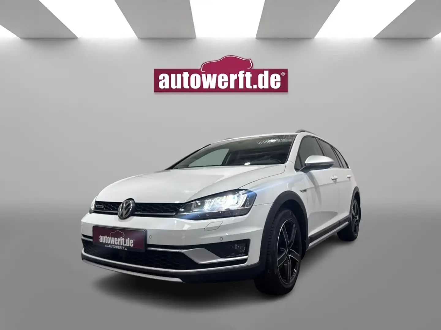 Volkswagen Golf Variant 7 Alltrack 4M DSG AHK XEN STDHZG ACC PDC SHZ Weiß - 1