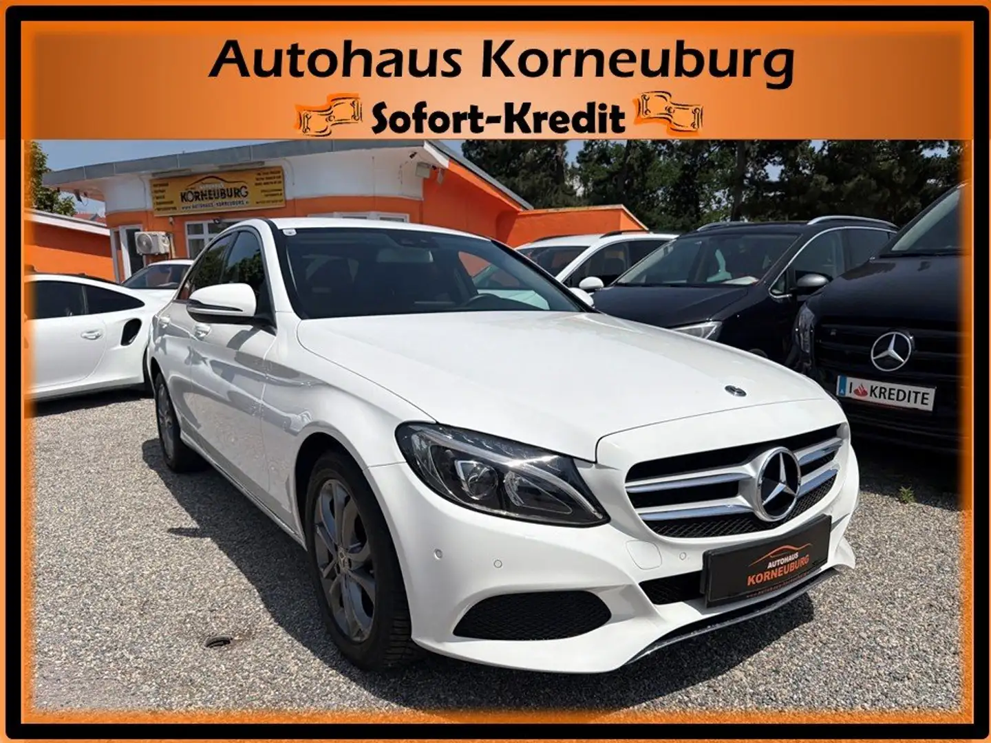 Mercedes-Benz C 180 d mit nur 45.600km *Navi*PDC*Klima*Tempomat*SzHg* Weiß - 1