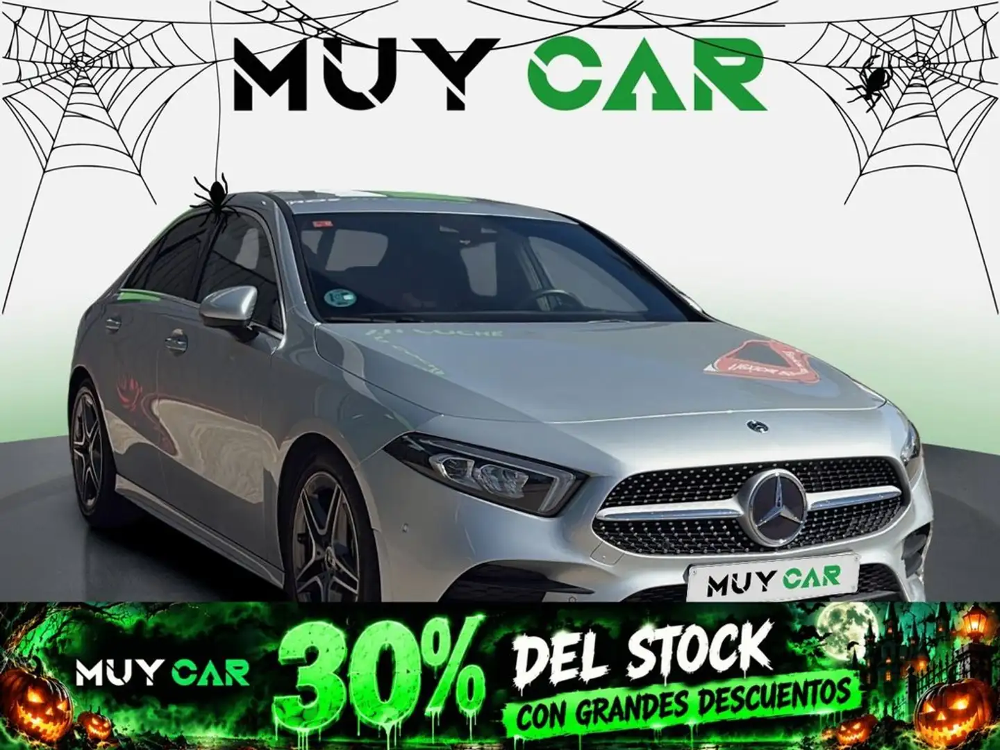 Mercedes-Benz A 200 Sedán 7G-DCT (4.75) Gris - 1
