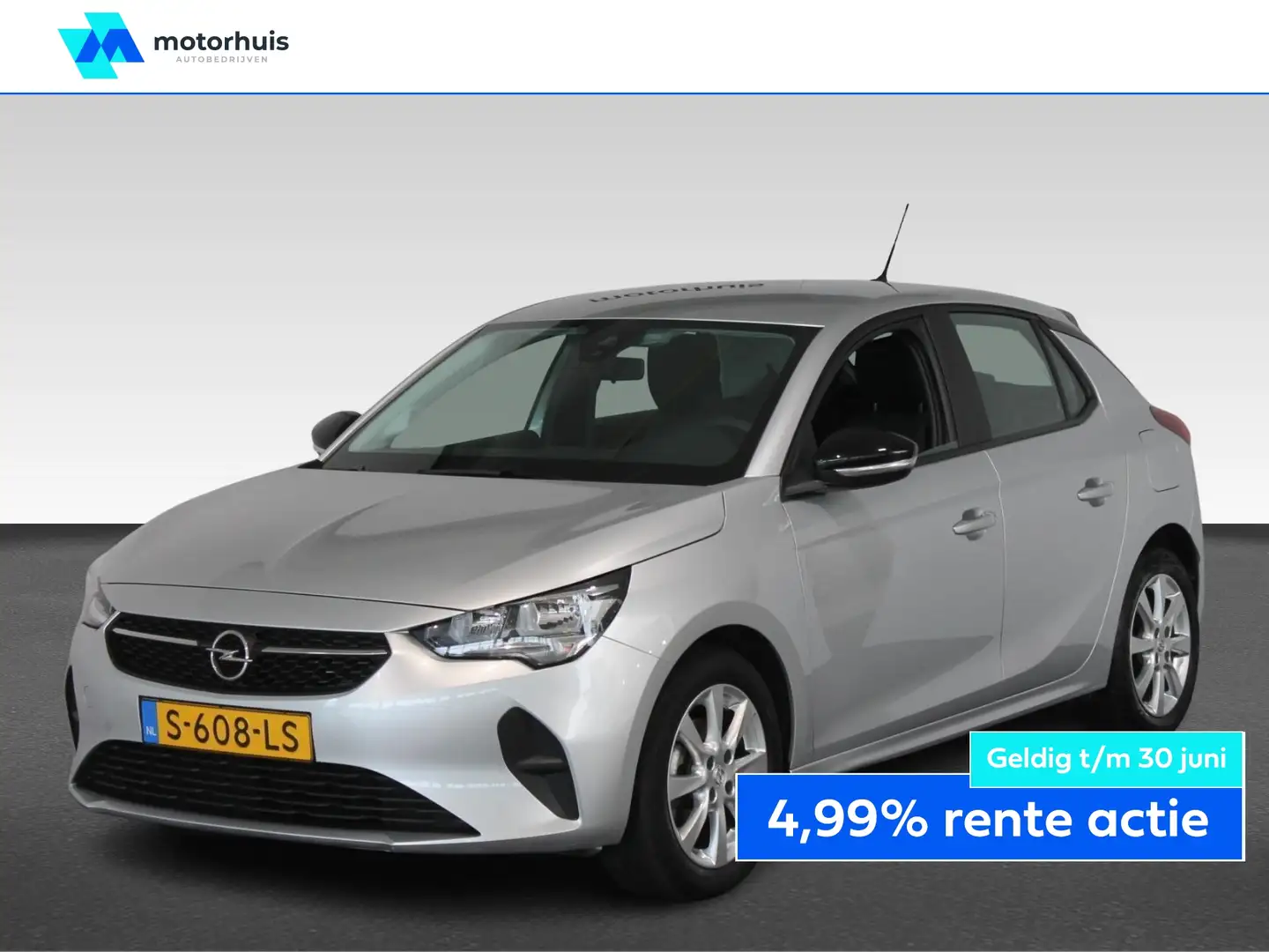 Opel Corsa 1.2 Start/Stop 75pk Edition - Rijdende Demo bezich Grijs - 1
