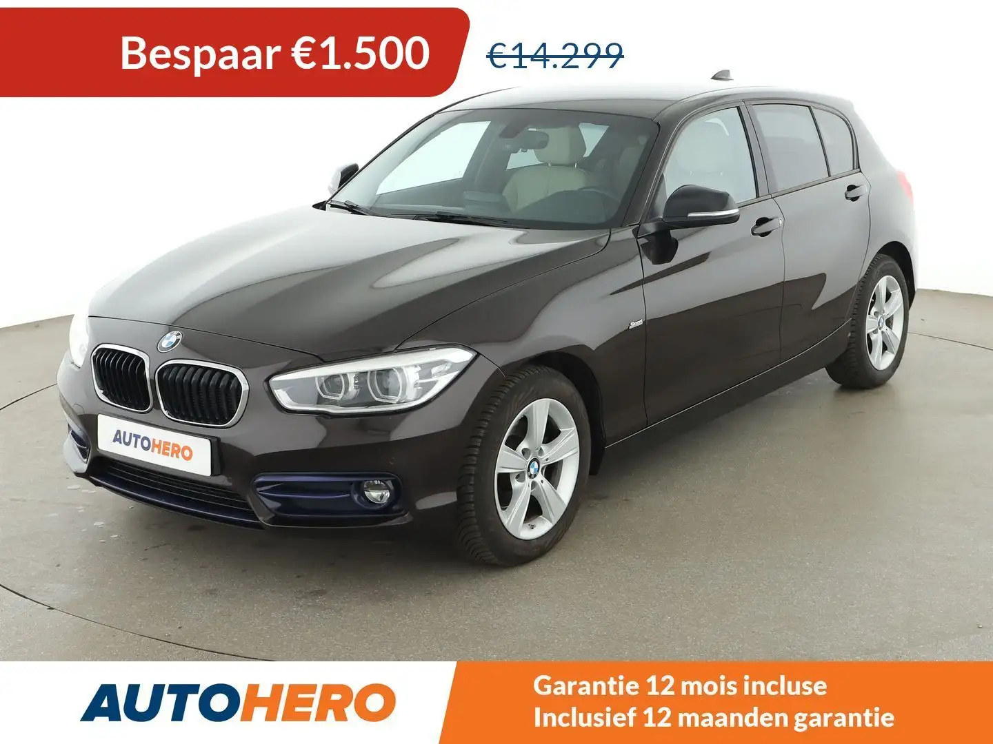 BMW 118 118i Sport Line Brun - 1