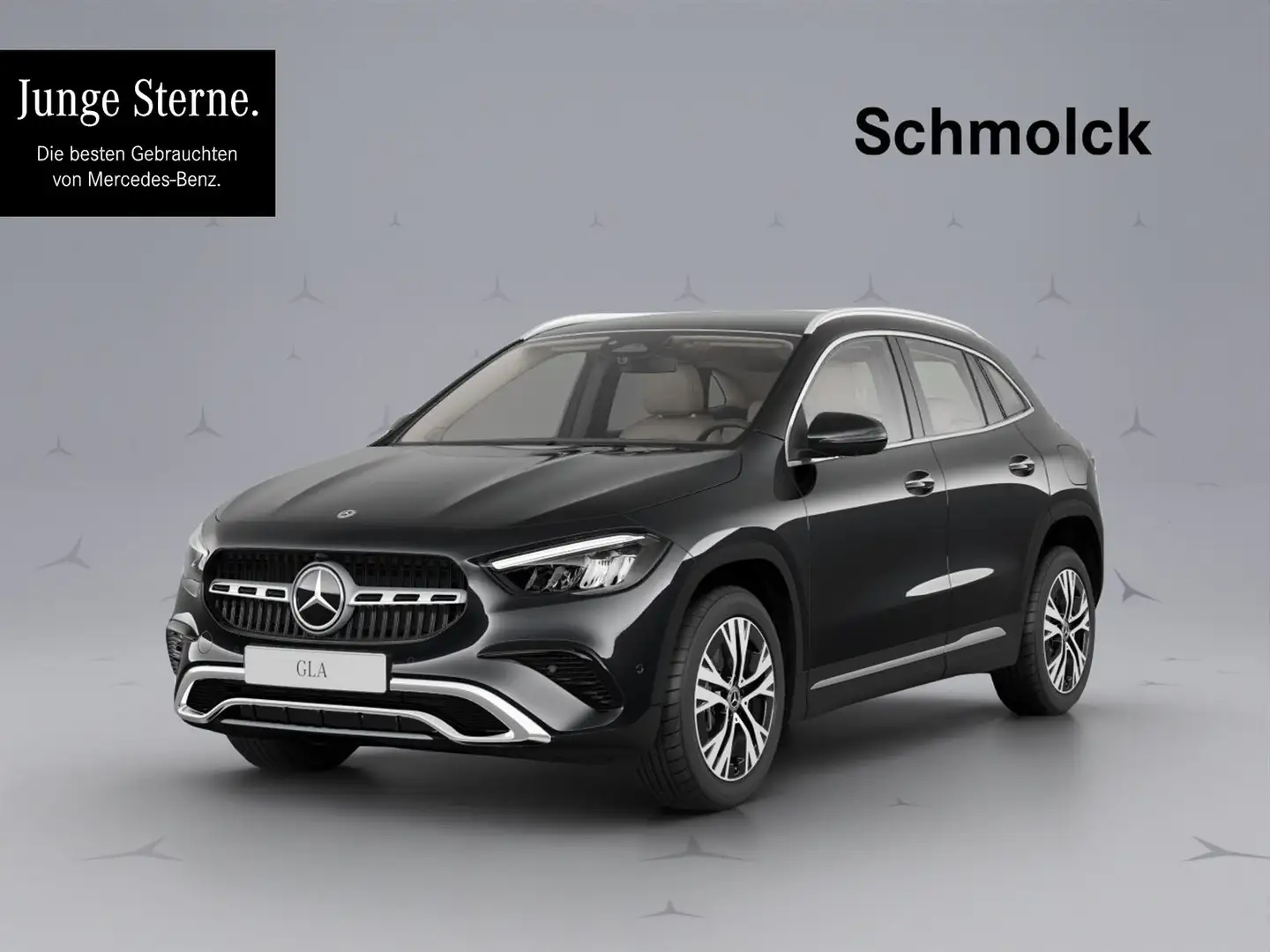 Mercedes-Benz GLA 220 4M PROGRESSIVE+8G+LED+BURM+360+MEMO+KYLS Schwarz - 1