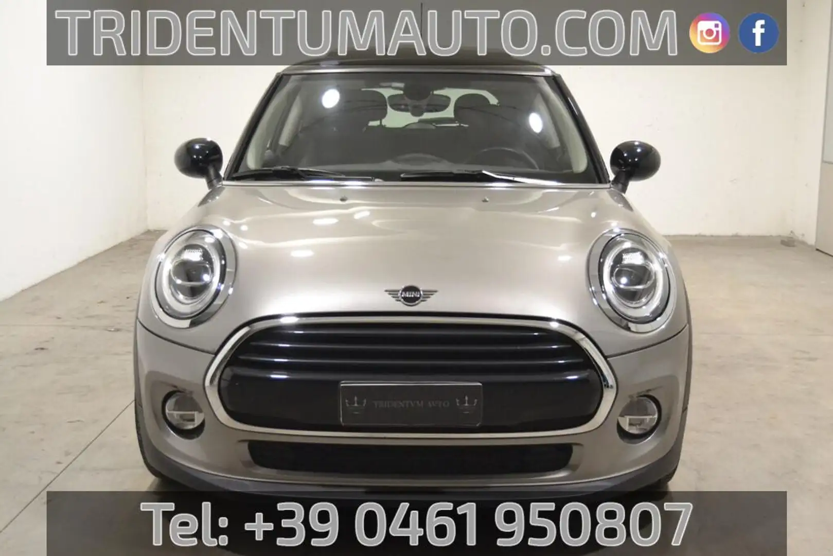 MINI Cooper 1.5 TwinPower Turbo Cooper Hype DCT TETTO - PELLE Gris - 2