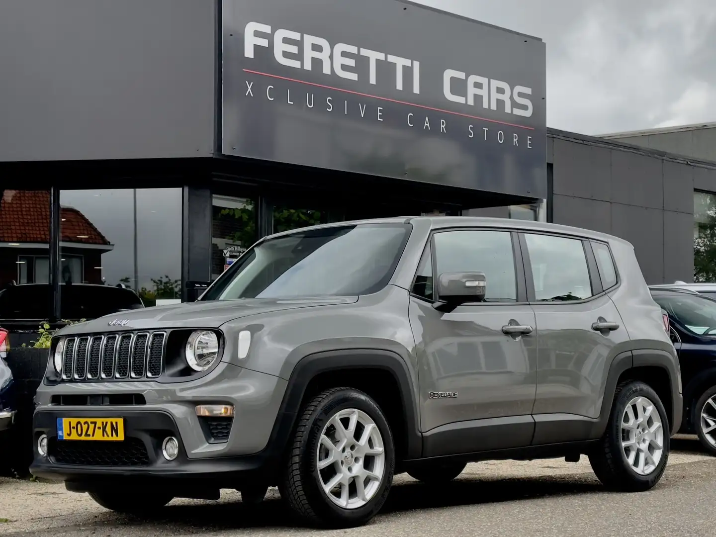 Jeep Renegade 1.0 TURBO LONGITUDE.AIRCO AIRCO APPLE-CARPLAY/ANDR Grijs - 1