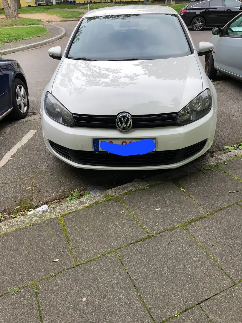 Volkswagen Golf 1.6 DSG Trendline Blanc - 2