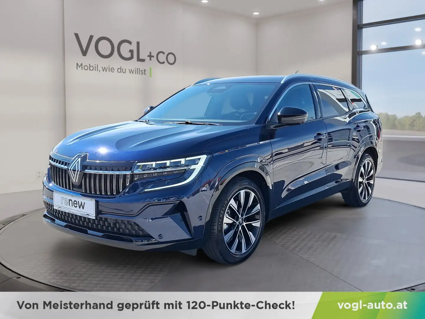 Renault Espace Techno E-Tech Full Hybrid 200 5-Sitzer Bleu - 1