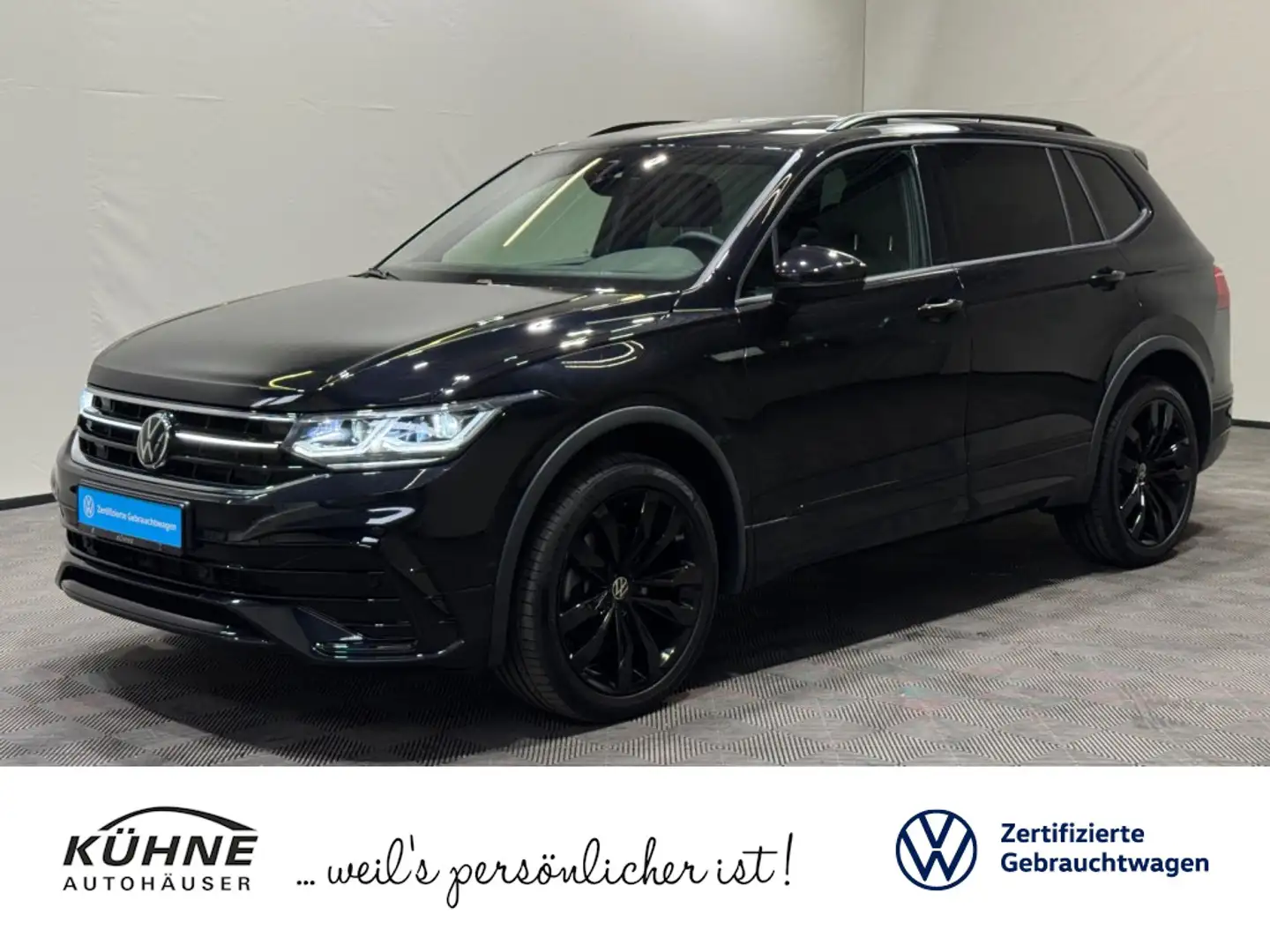 Volkswagen Tiguan Allspace R-Line 2.0 TDI DSG 4M | MATRIX Schwarz - 1