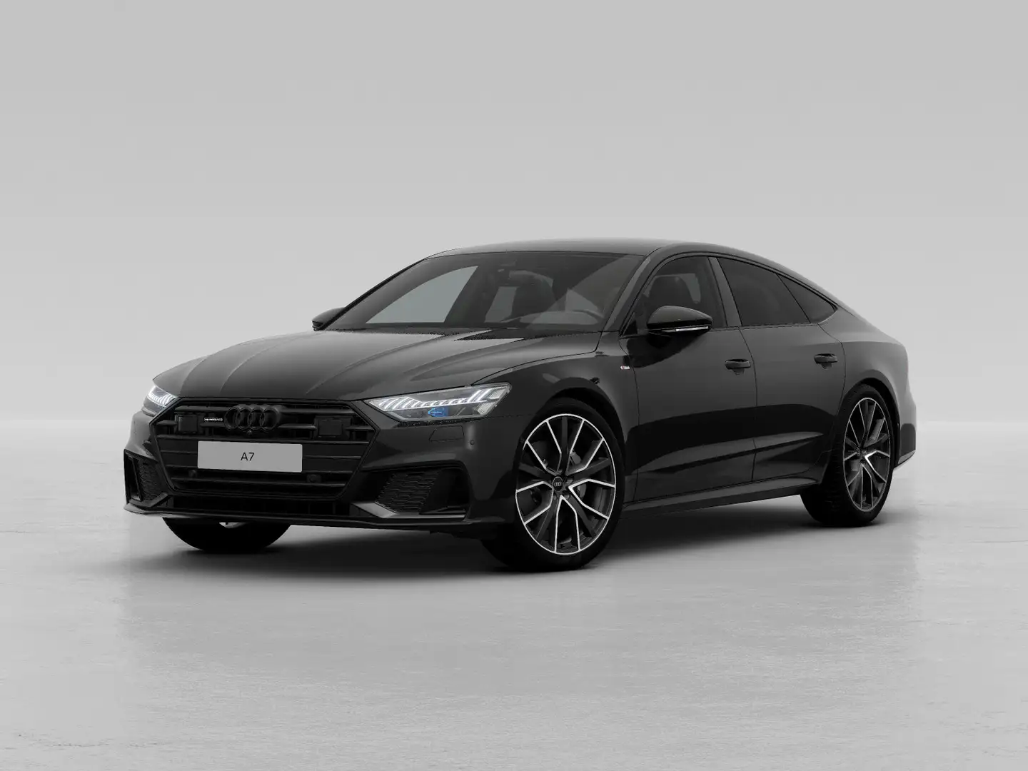 Audi A7 50 TDI qu. tiptr. MATRIX 360°K PDC Noir - 2
