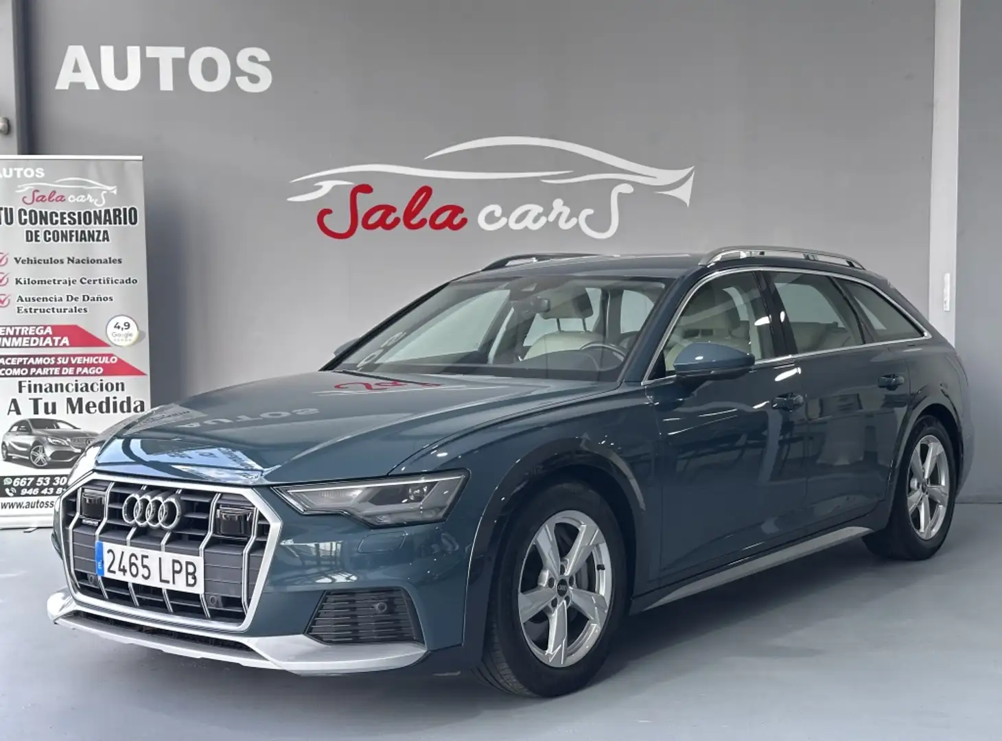 Audi A6 allroad 55 TDI quattro tiptronic 253kW Bleu - 1