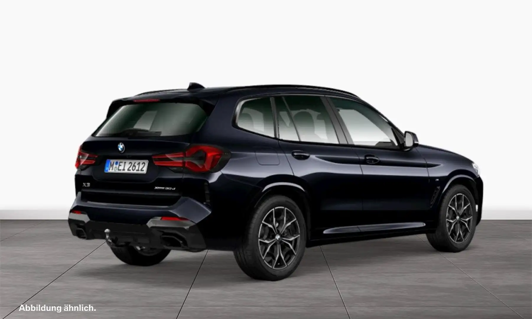 BMW X3 xDrive30d ZA M Sportpaket HiFi DAB WLAN AHK Schwarz - 2