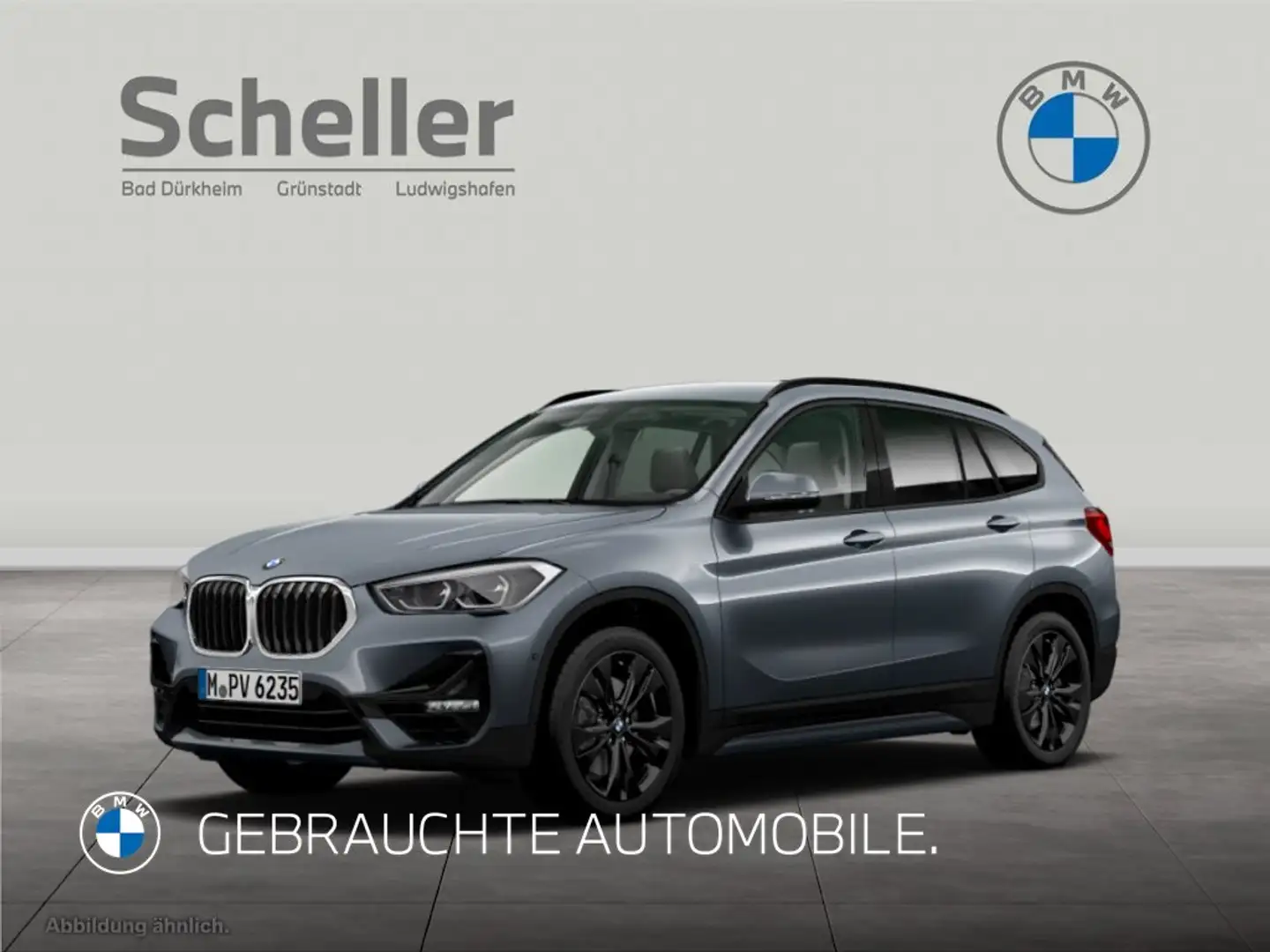 BMW X1 xDrive20i A Sport Line DAB LED RFK Navi Shz Grijs - 1