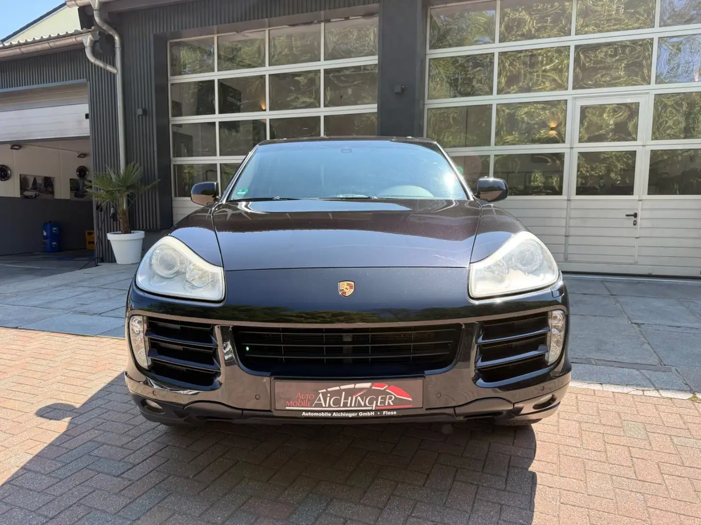 Porsche Cayenne S 8-Fach Leder Schiebedach Navigation Schwarz - 2