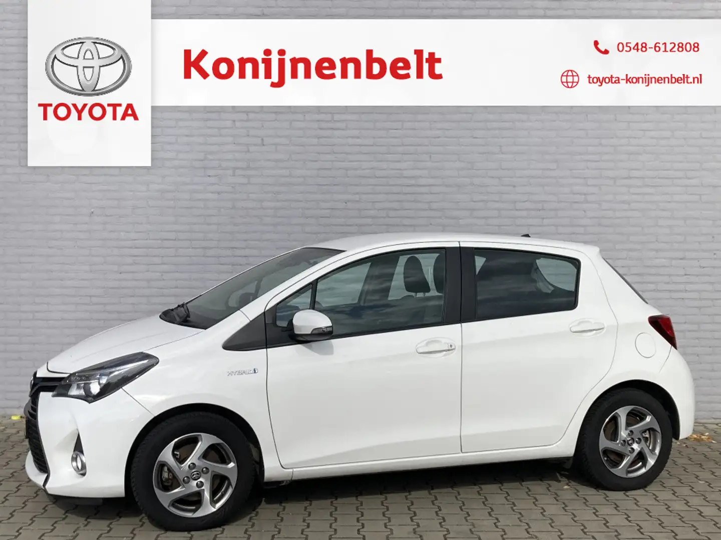 Toyota Yaris 1.5 Hybrid Trend Automaat 5-deurs | Navi | Cruise Weiß - 1